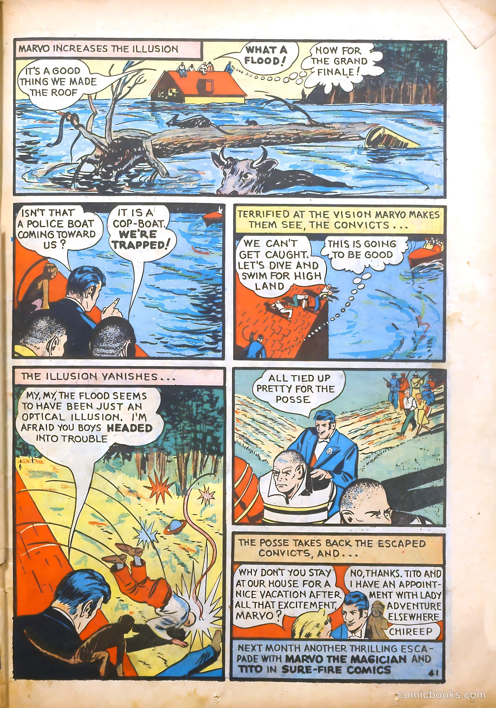 Sure-Fire Comics #3 (1940) — page 44 of 69