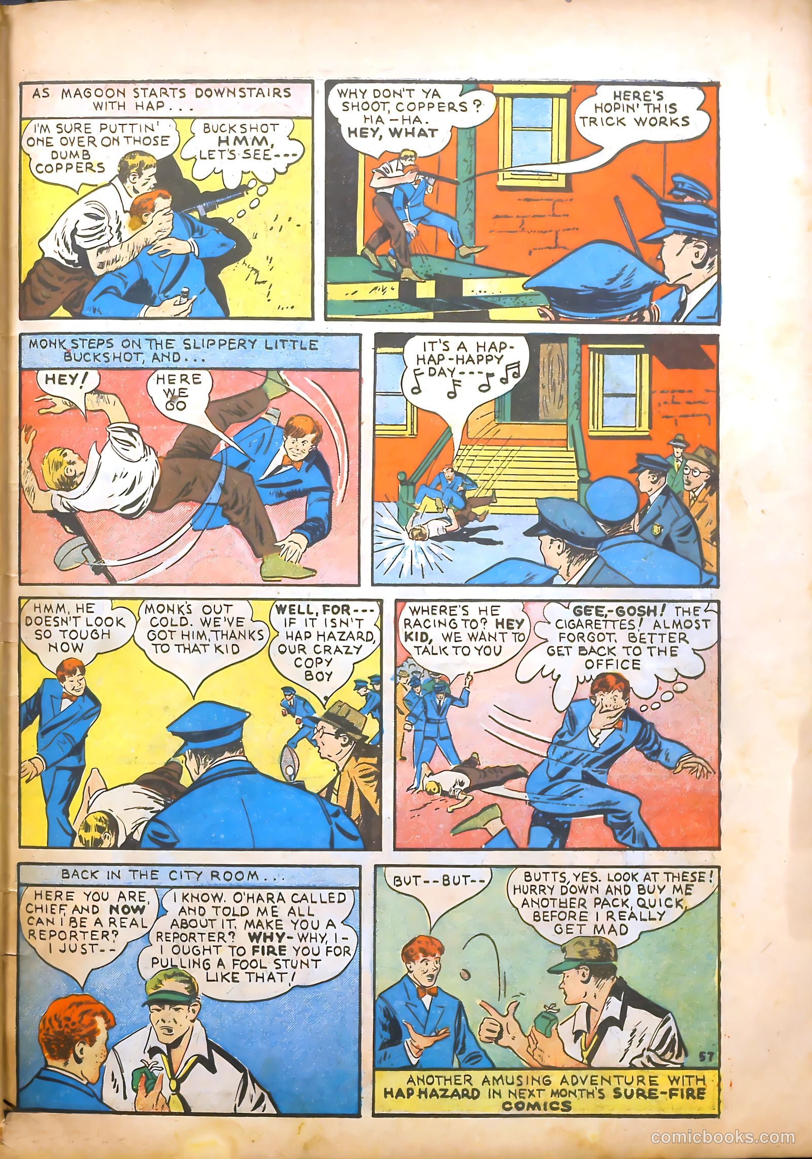 Sure-Fire Comics #3 (1940) — page 60 of 69