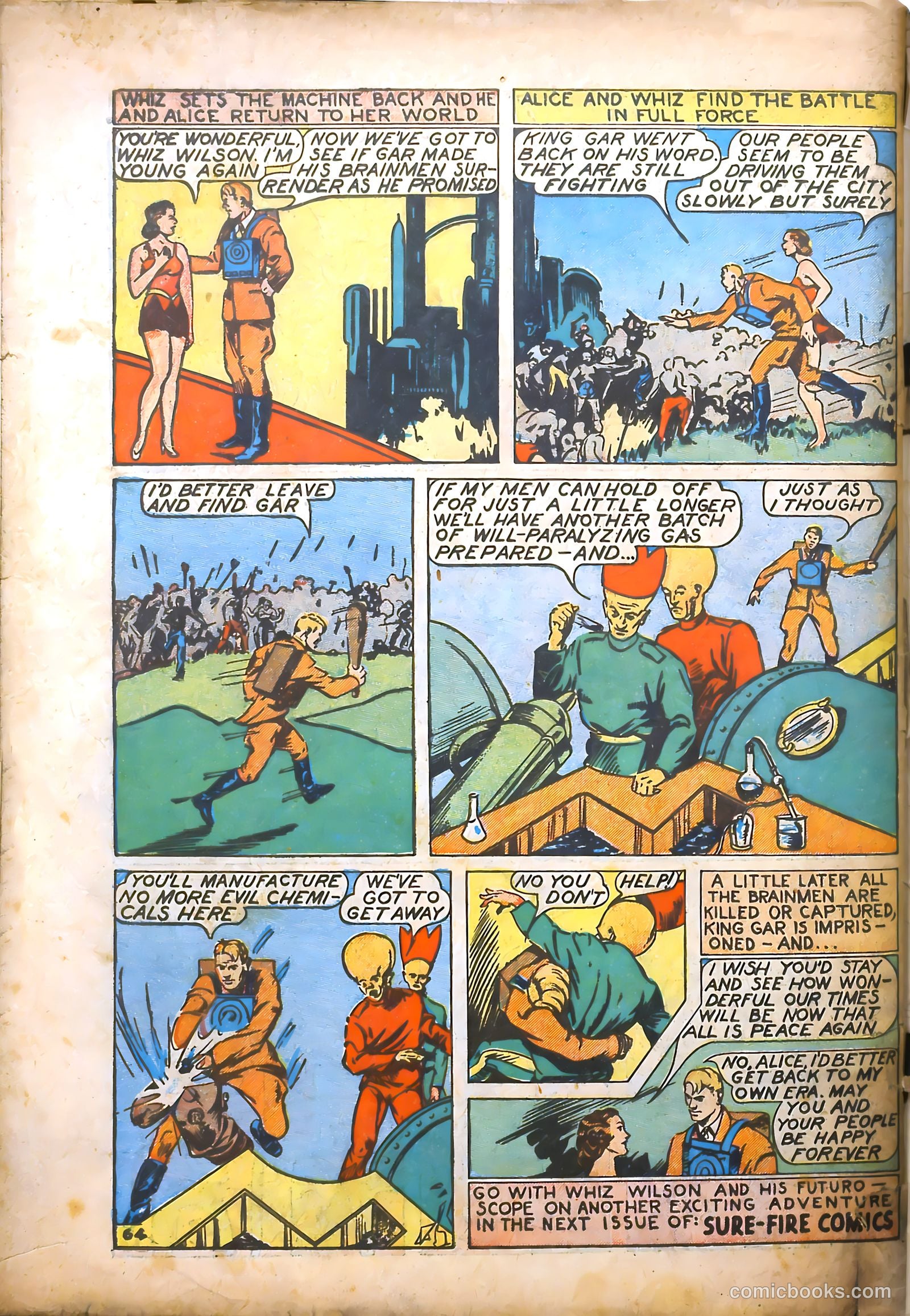 Sure-Fire Comics #3 (1940) — page 67 of 69
