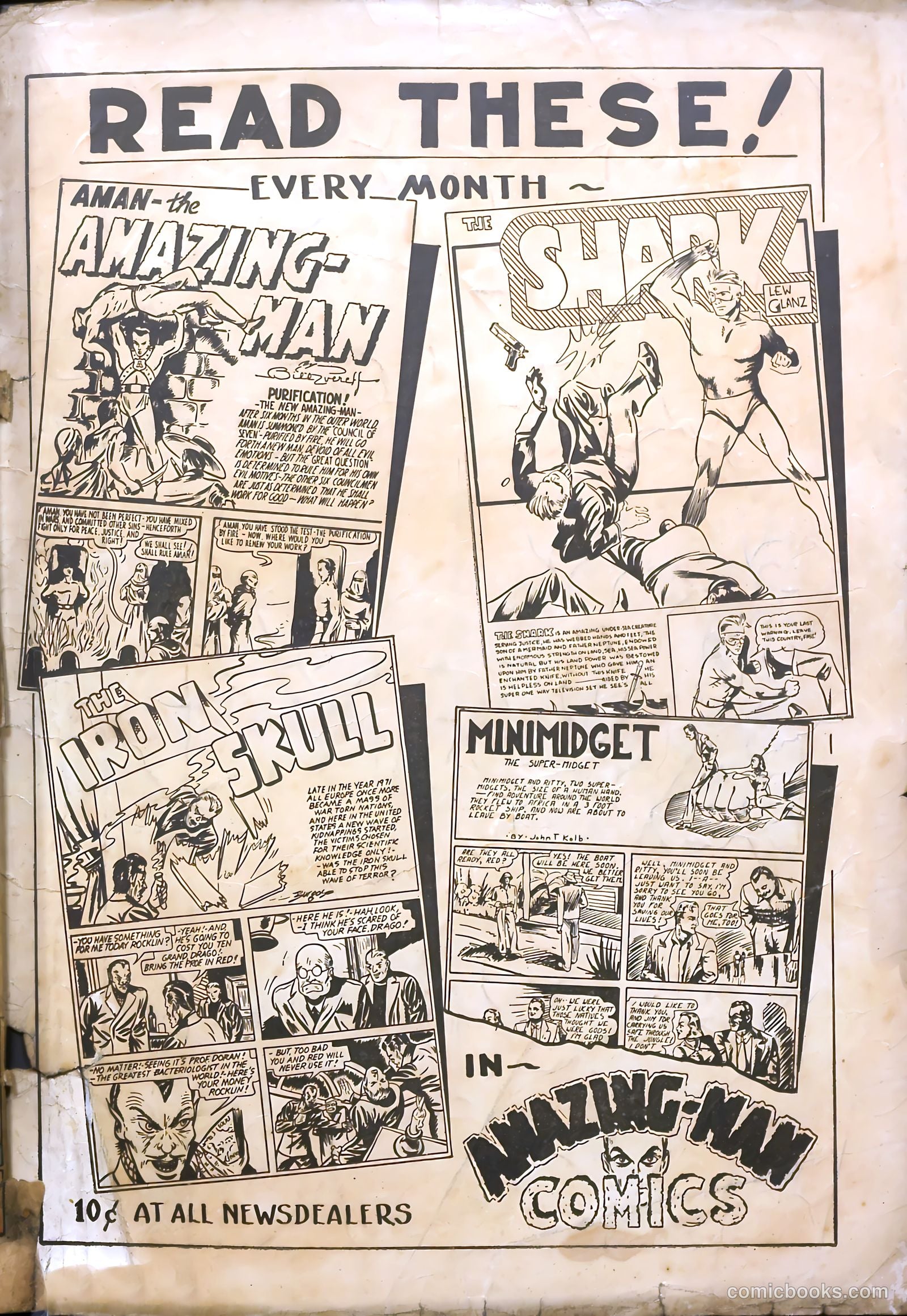 Sure-Fire Comics #3 (1940) — page 68 of 69