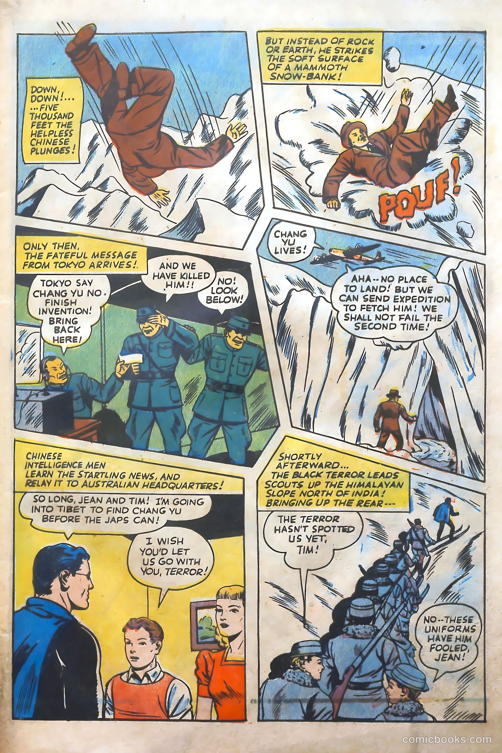Exciting Comics #29 (1943) — page 6 of 62