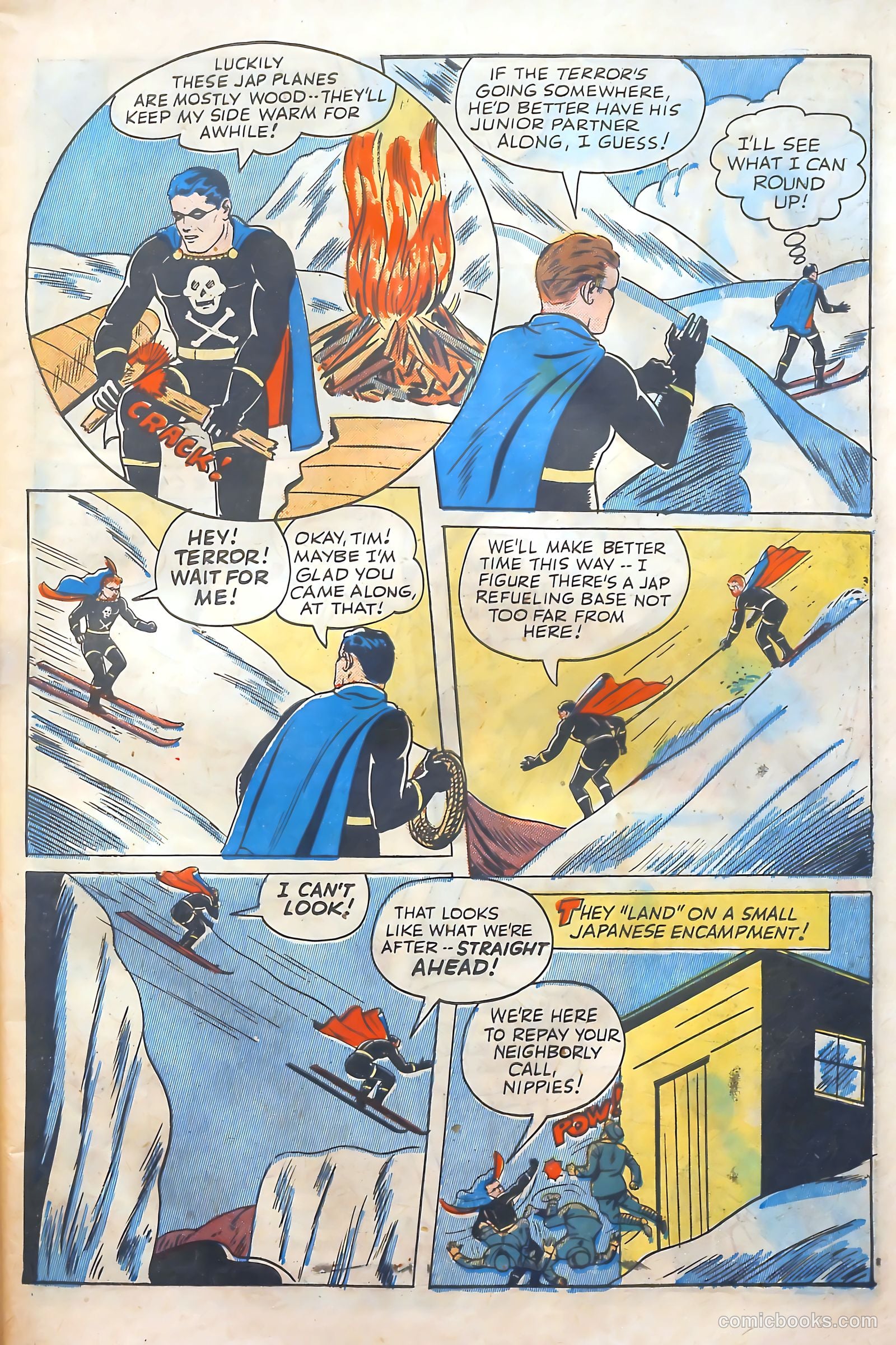 Exciting Comics #29 (1943) — page 8 of 62