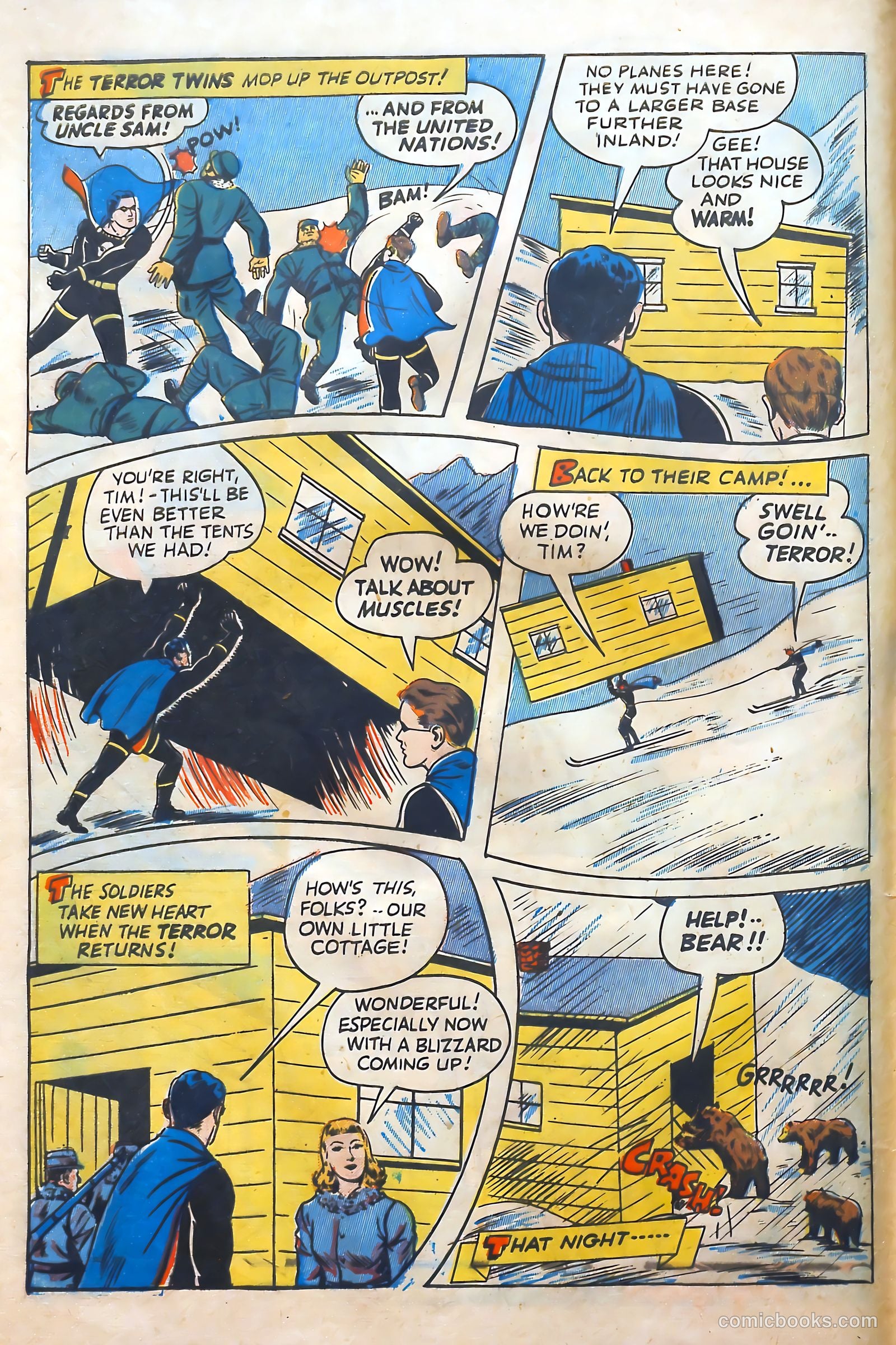 Exciting Comics #29 (1943) — page 9 of 62