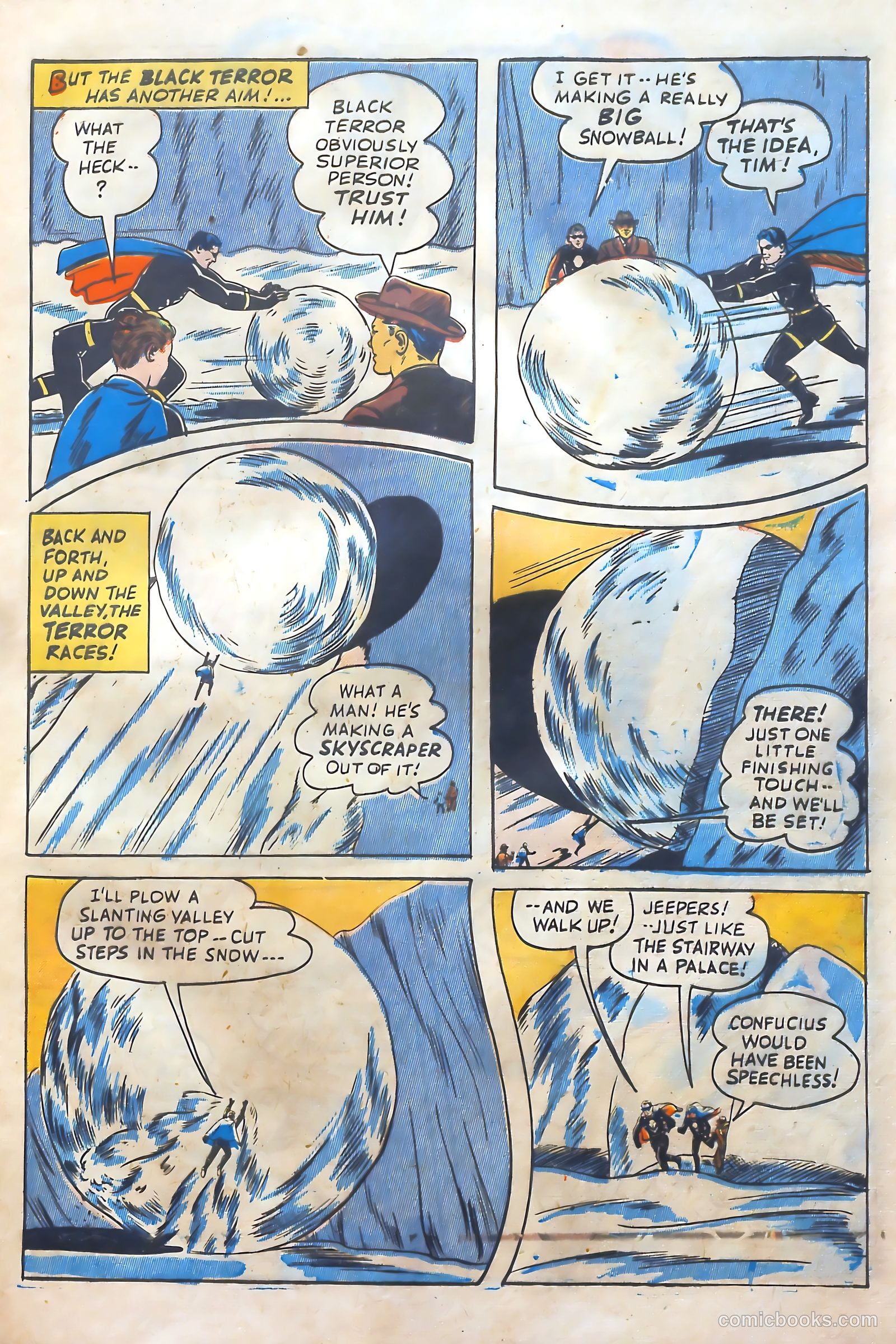Exciting Comics #29 (1943) — page 14 of 62