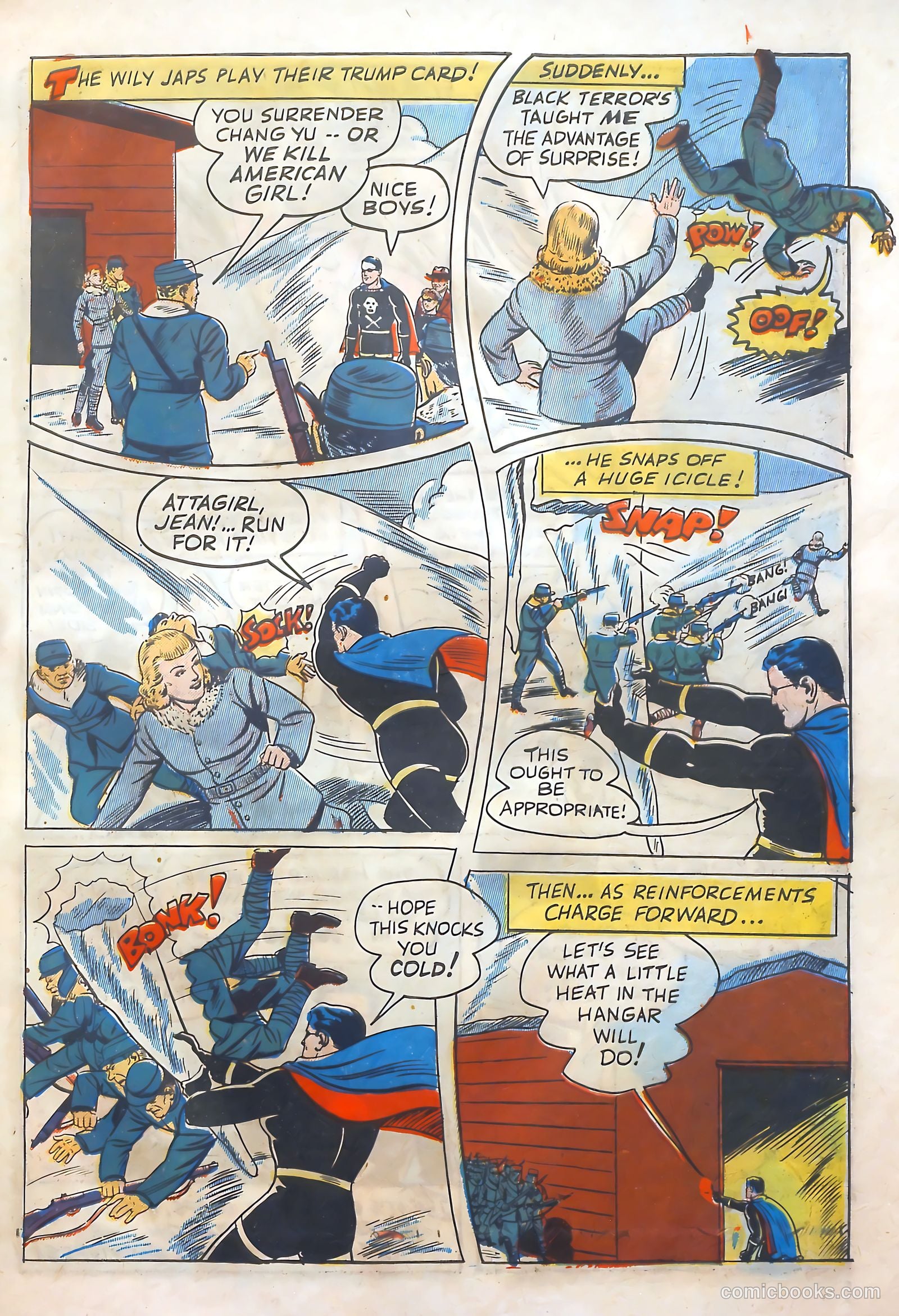 Exciting Comics #29 (1943) — page 16 of 62