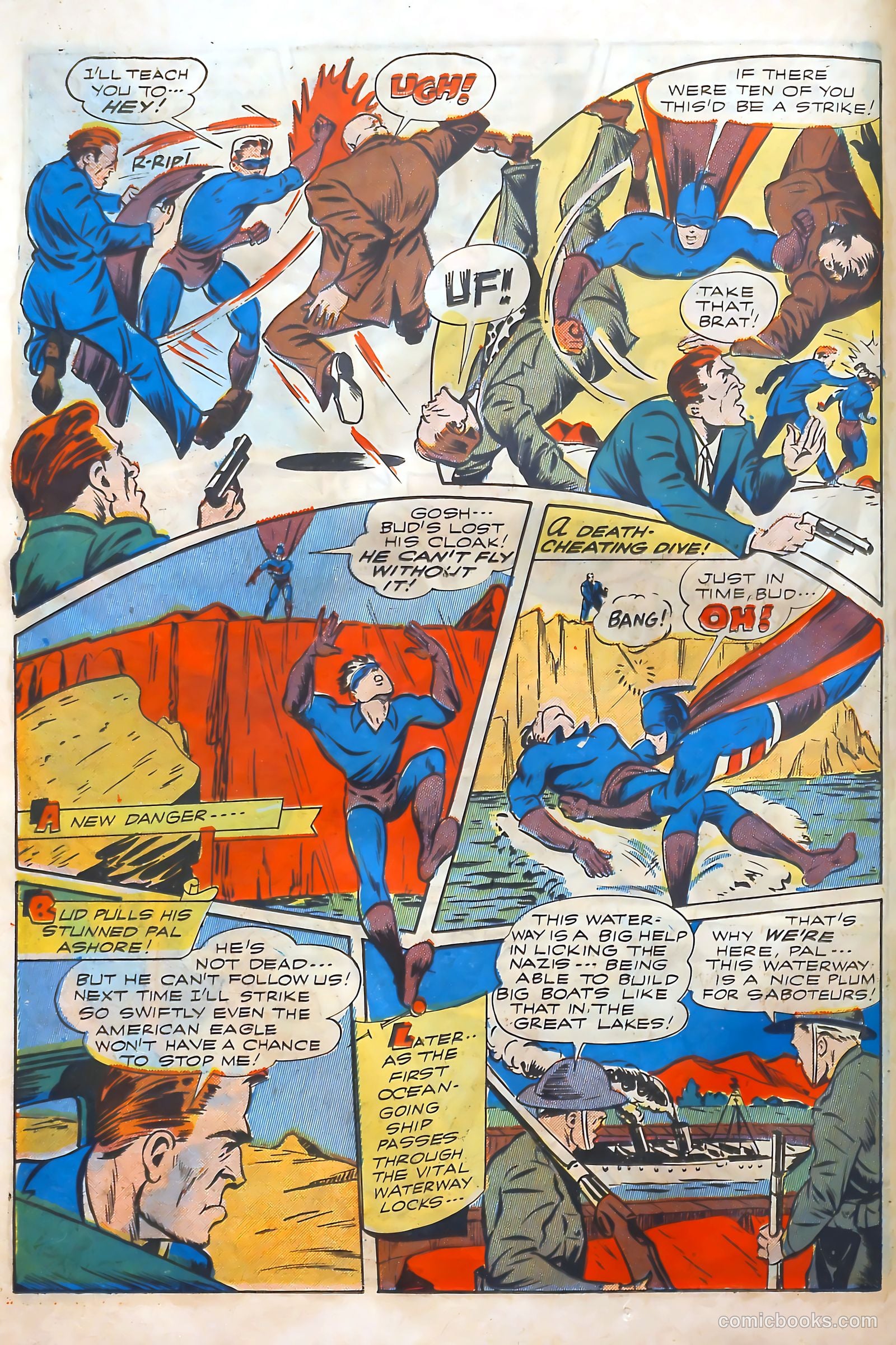 Exciting Comics #29 (1943) — page 23 of 62