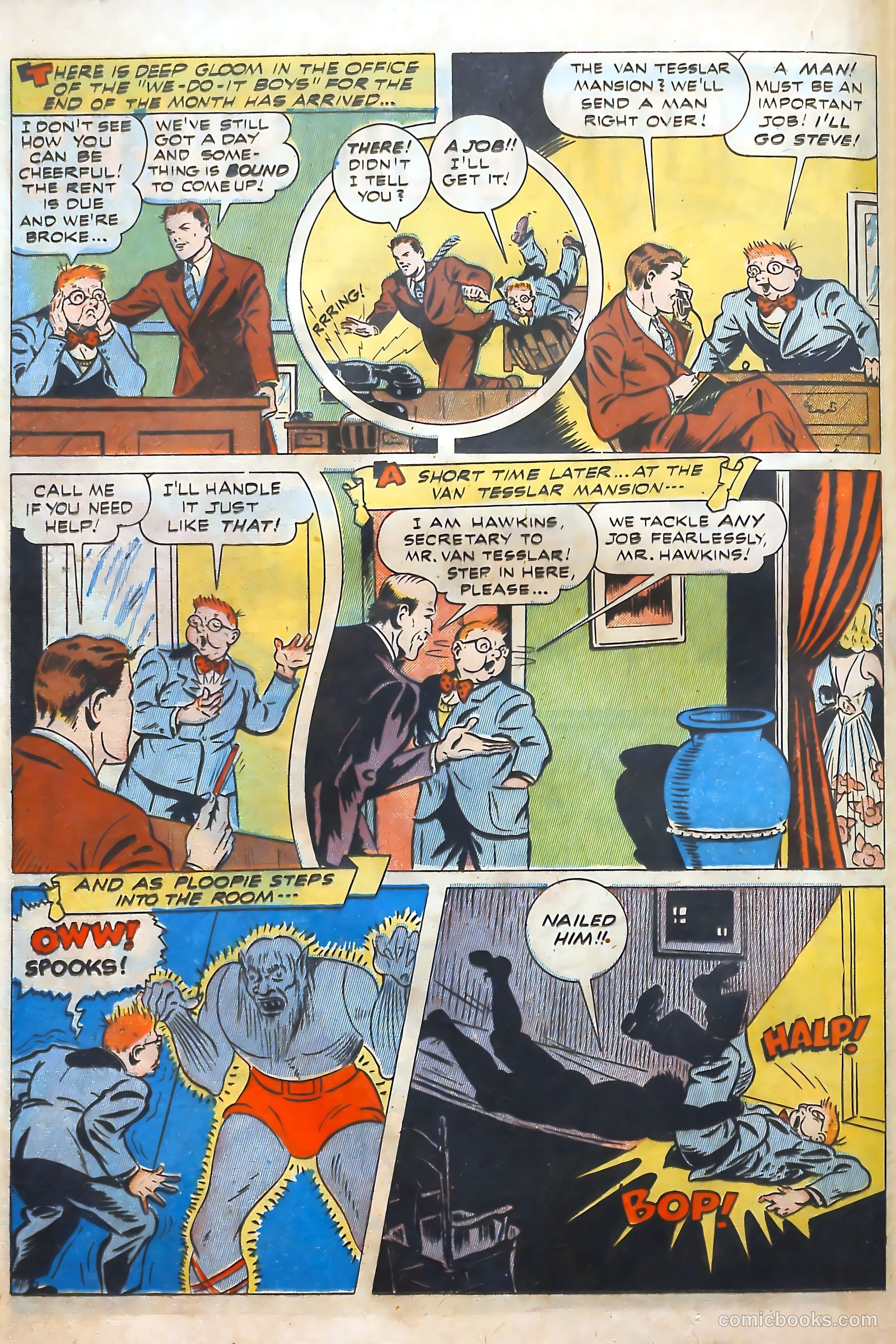 Exciting Comics #29 (1943) — page 29 of 62