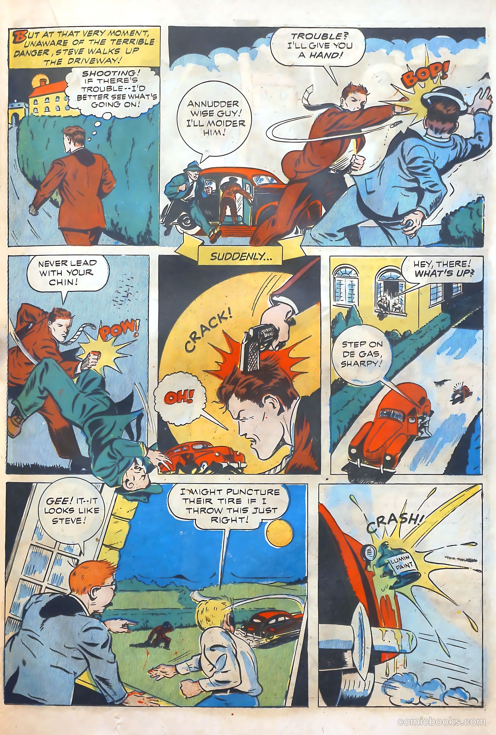 Exciting Comics #29 (1943) — page 32 of 62