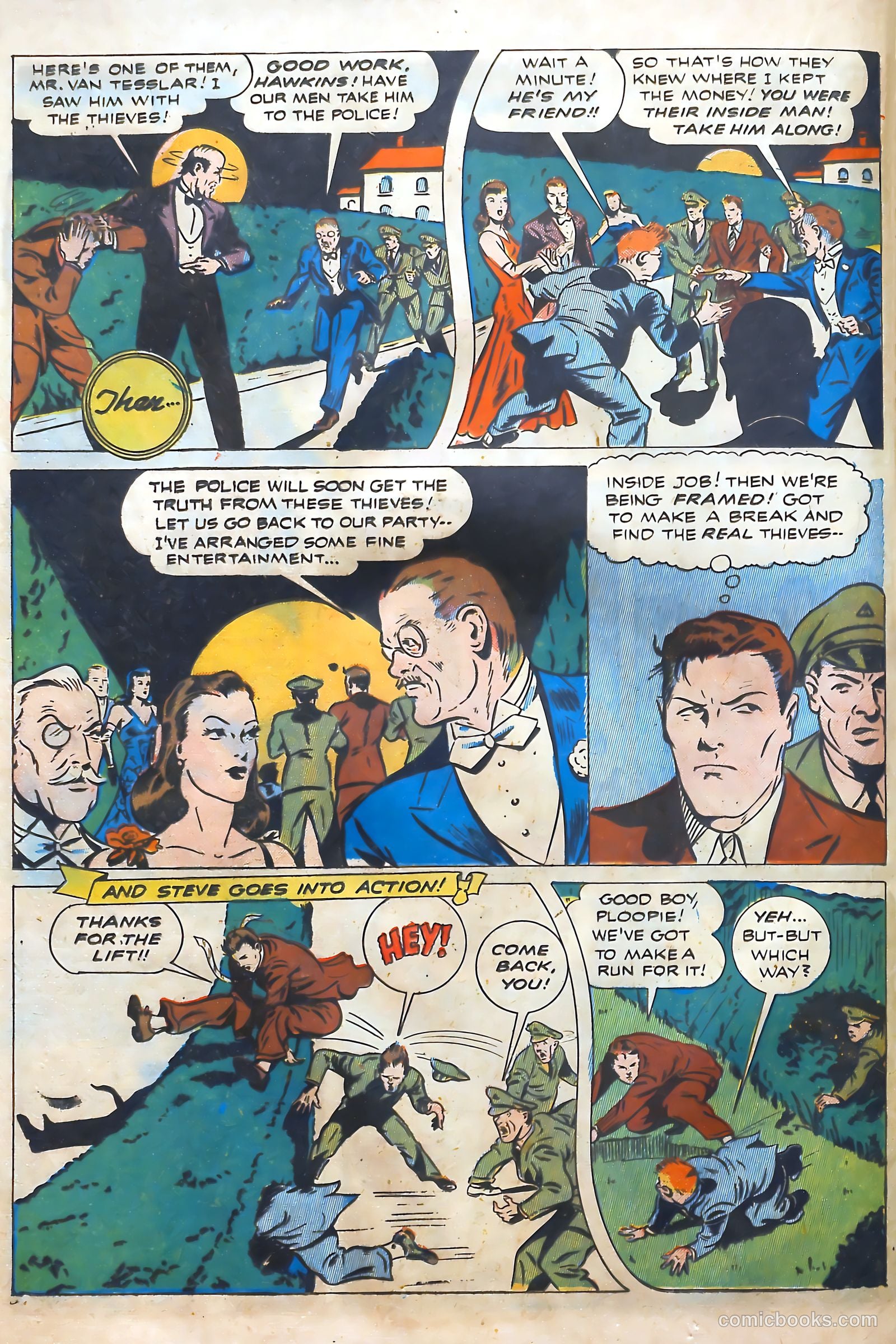 Exciting Comics #29 (1943) — page 33 of 62