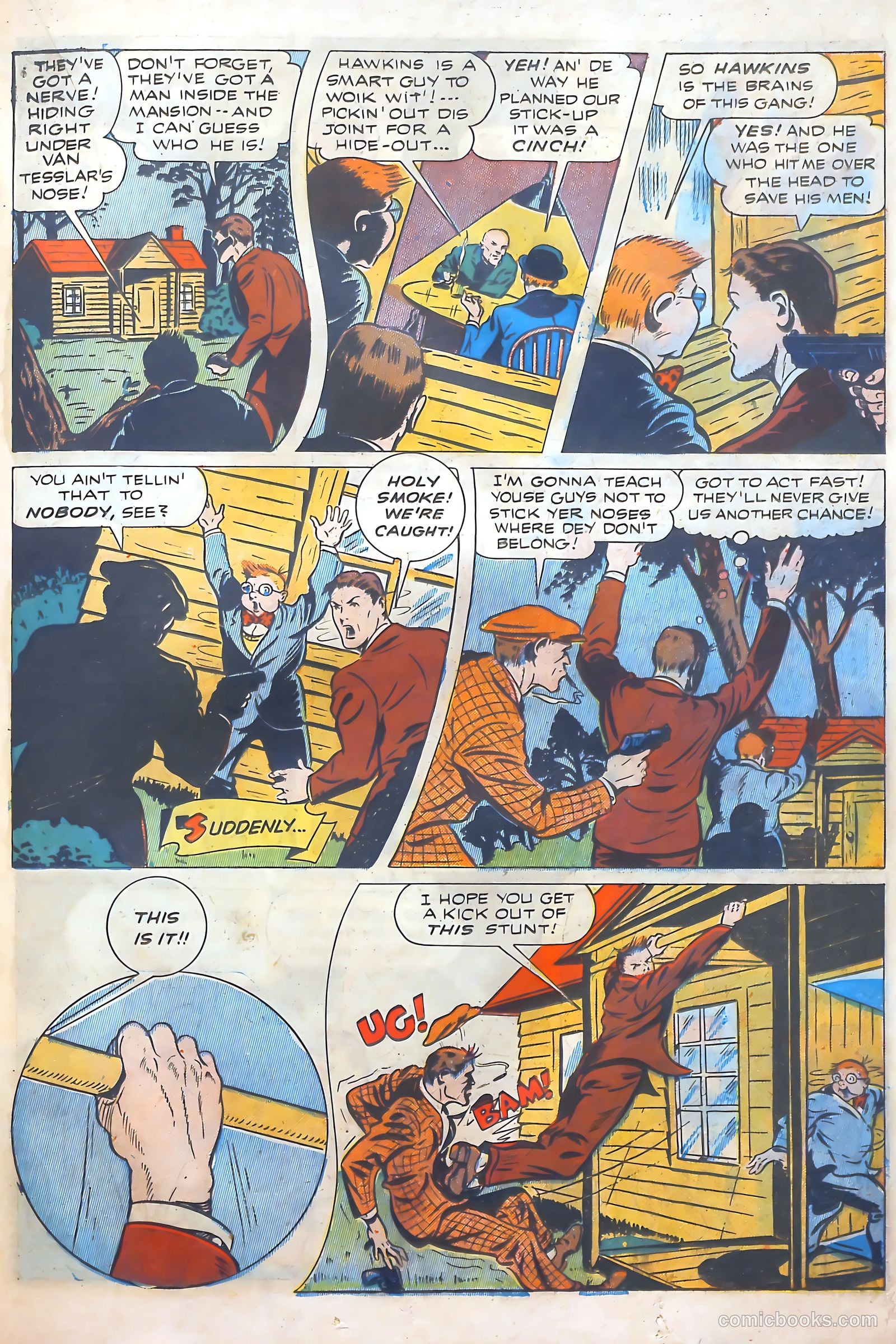 Exciting Comics #29 (1943) — page 36 of 62