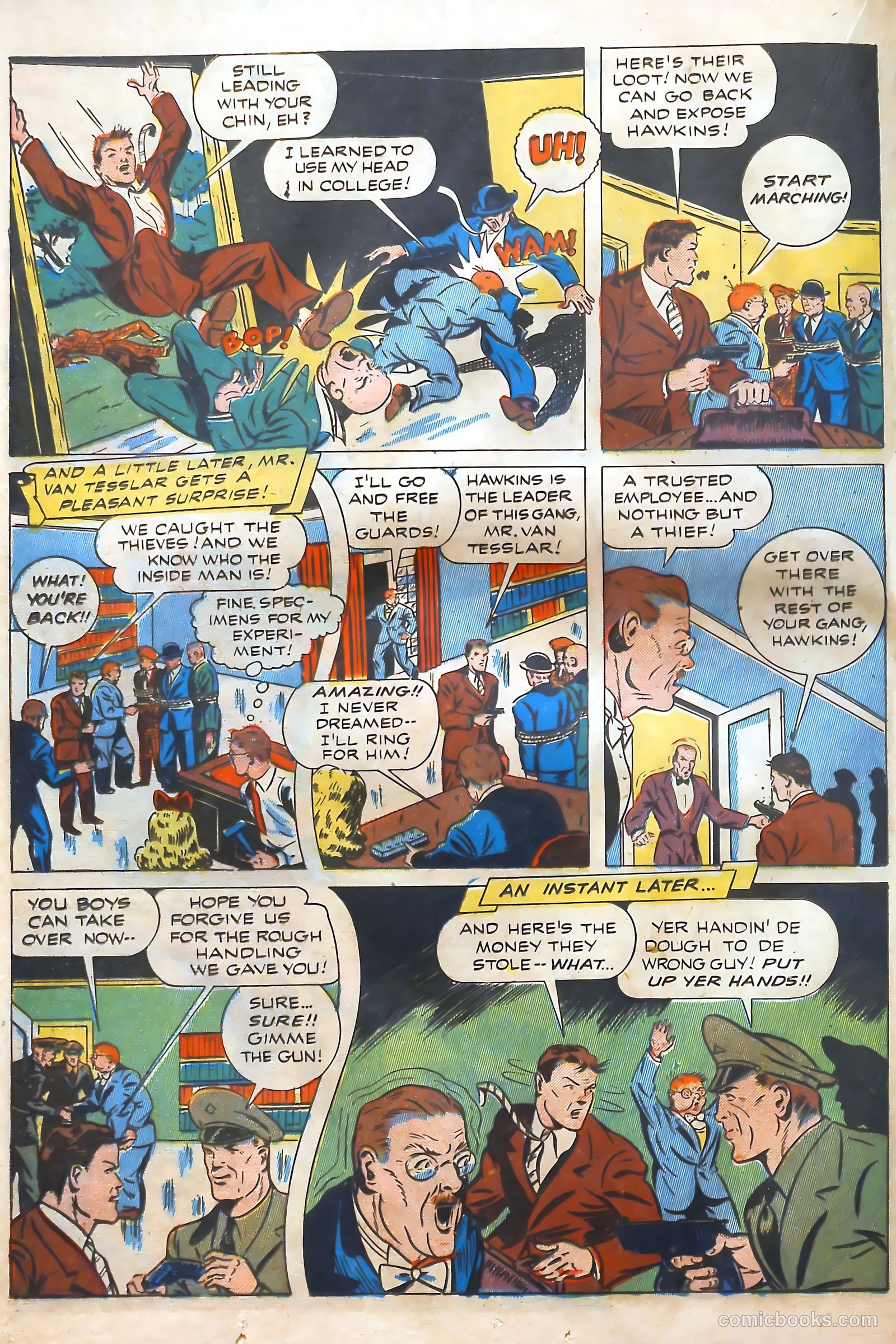 Exciting Comics #29 (1943) — page 37 of 62