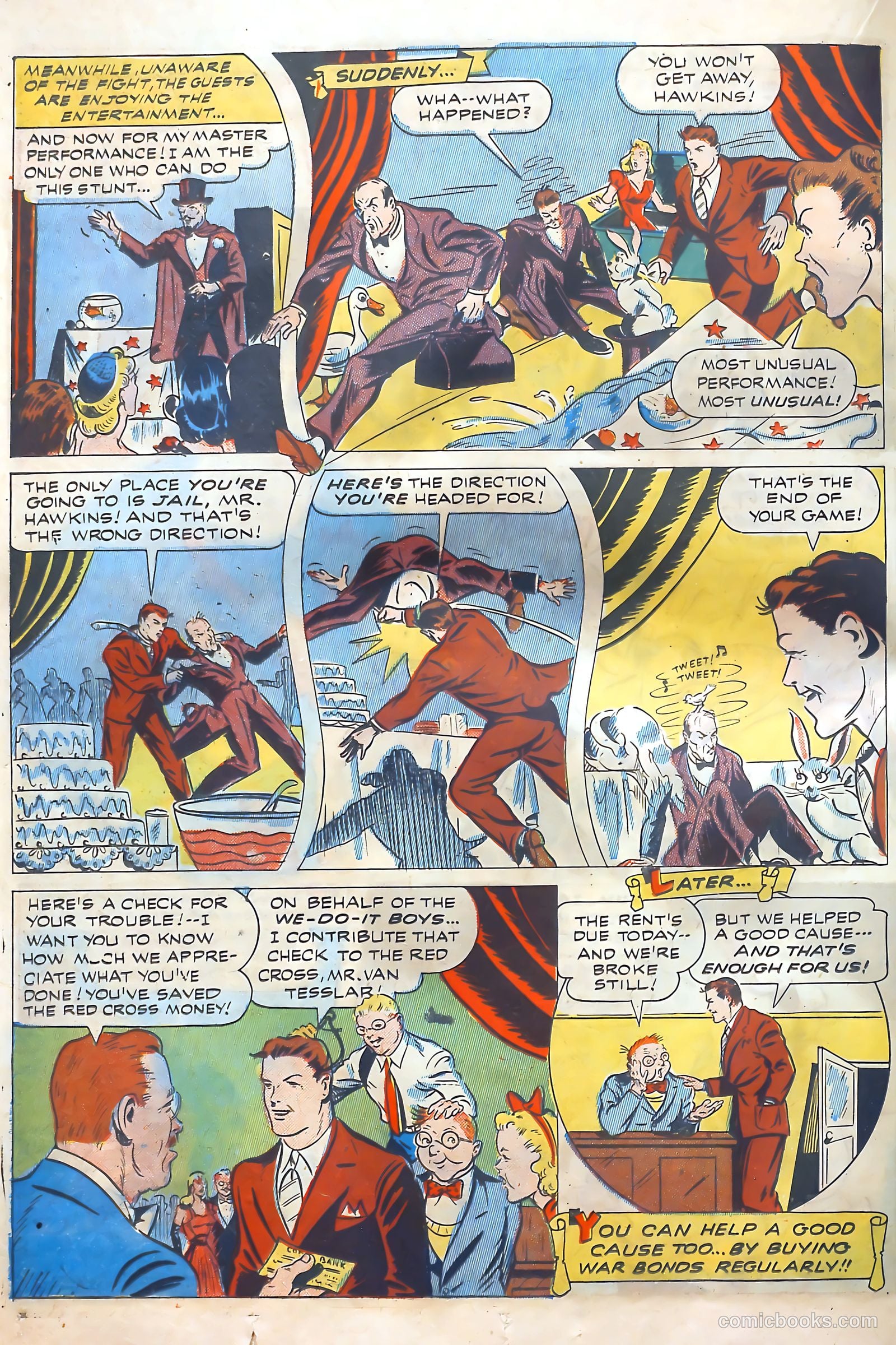 Exciting Comics #29 (1943) — page 39 of 62
