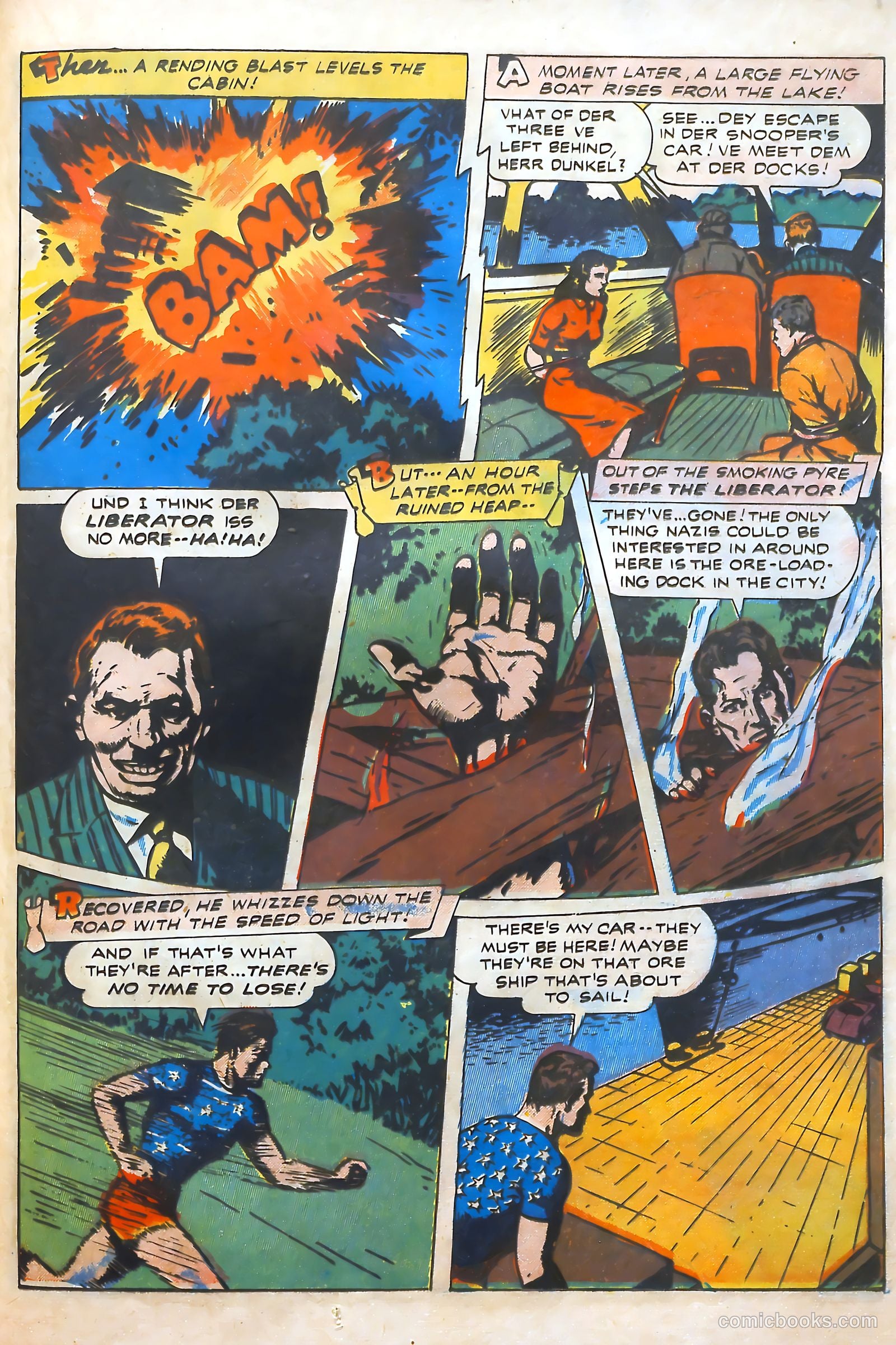 Exciting Comics #29 (1943) — page 44 of 62