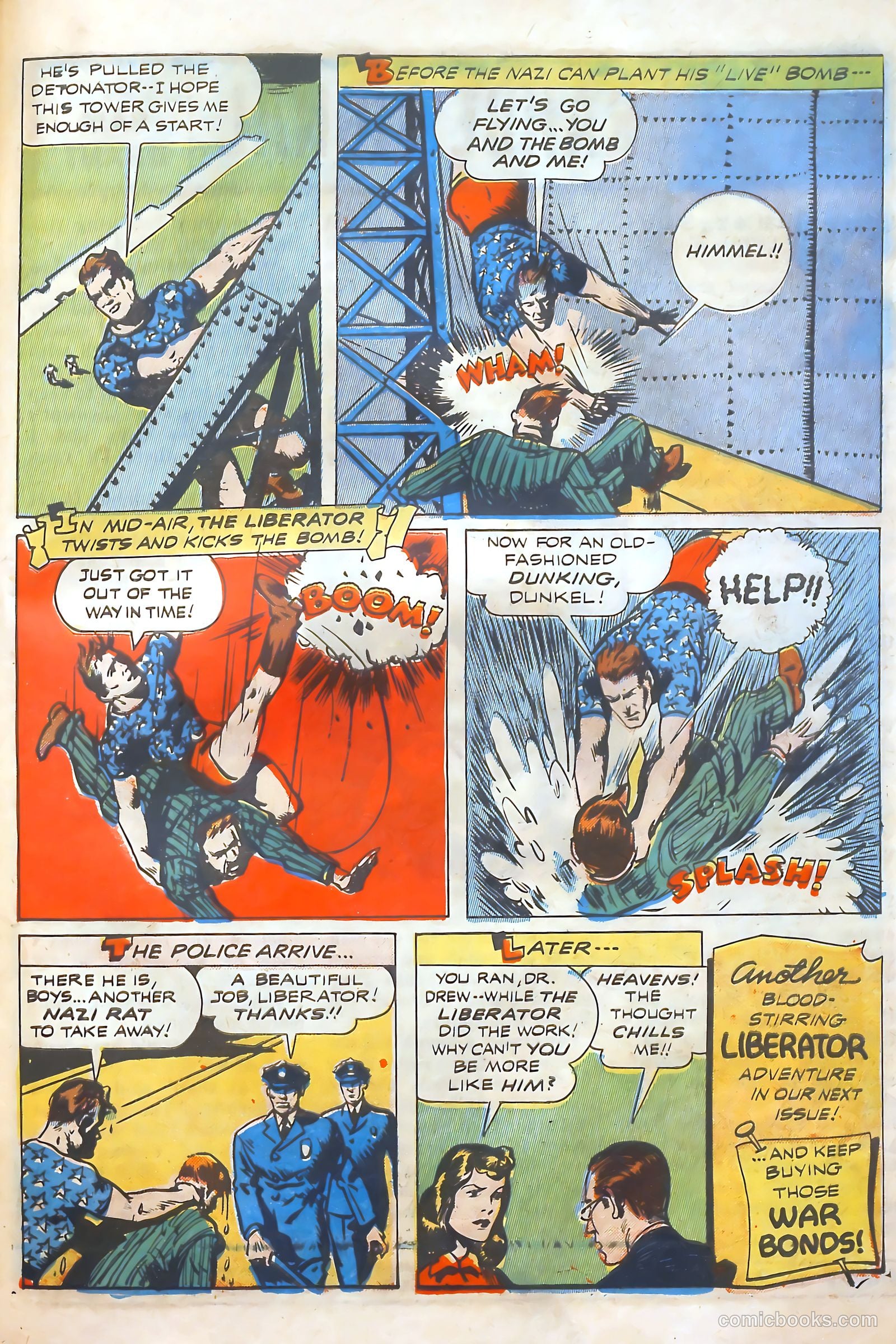 Exciting Comics #29 (1943) — page 50 of 62