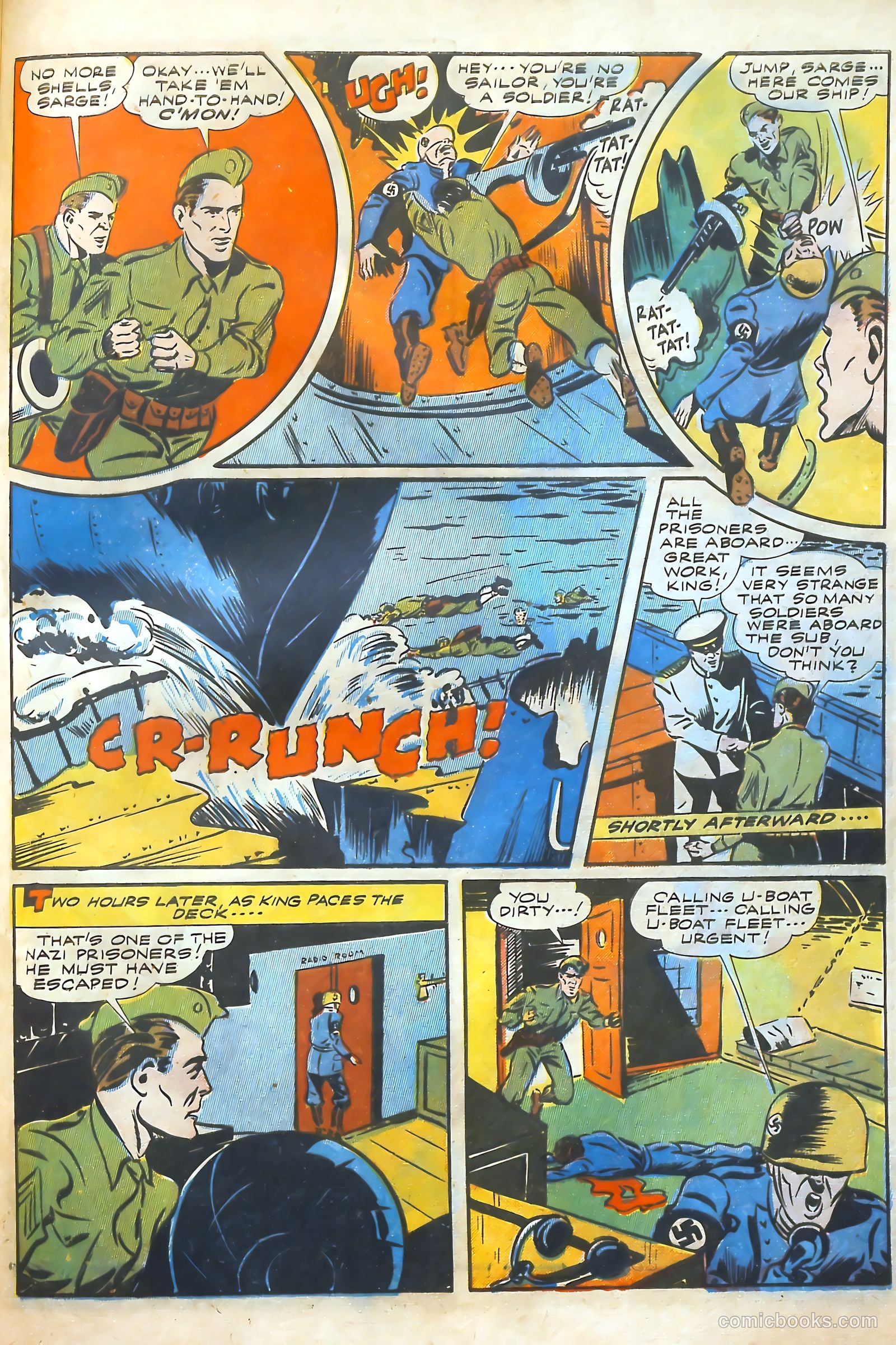 Exciting Comics #29 (1943) — page 54 of 62