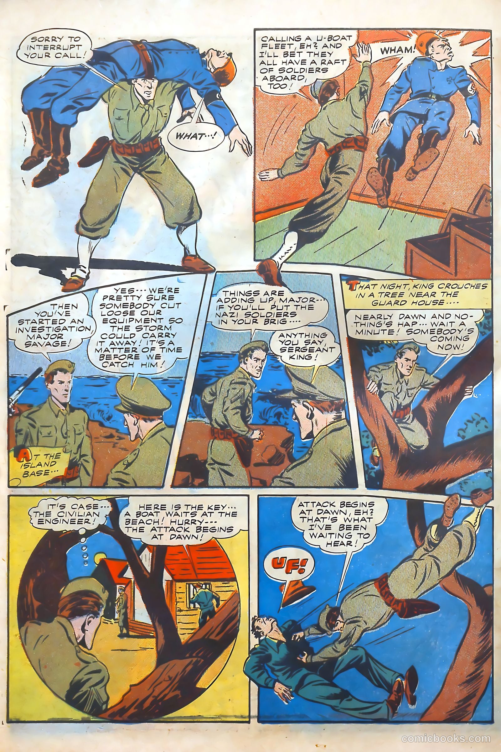 Exciting Comics #29 (1943) — page 55 of 62