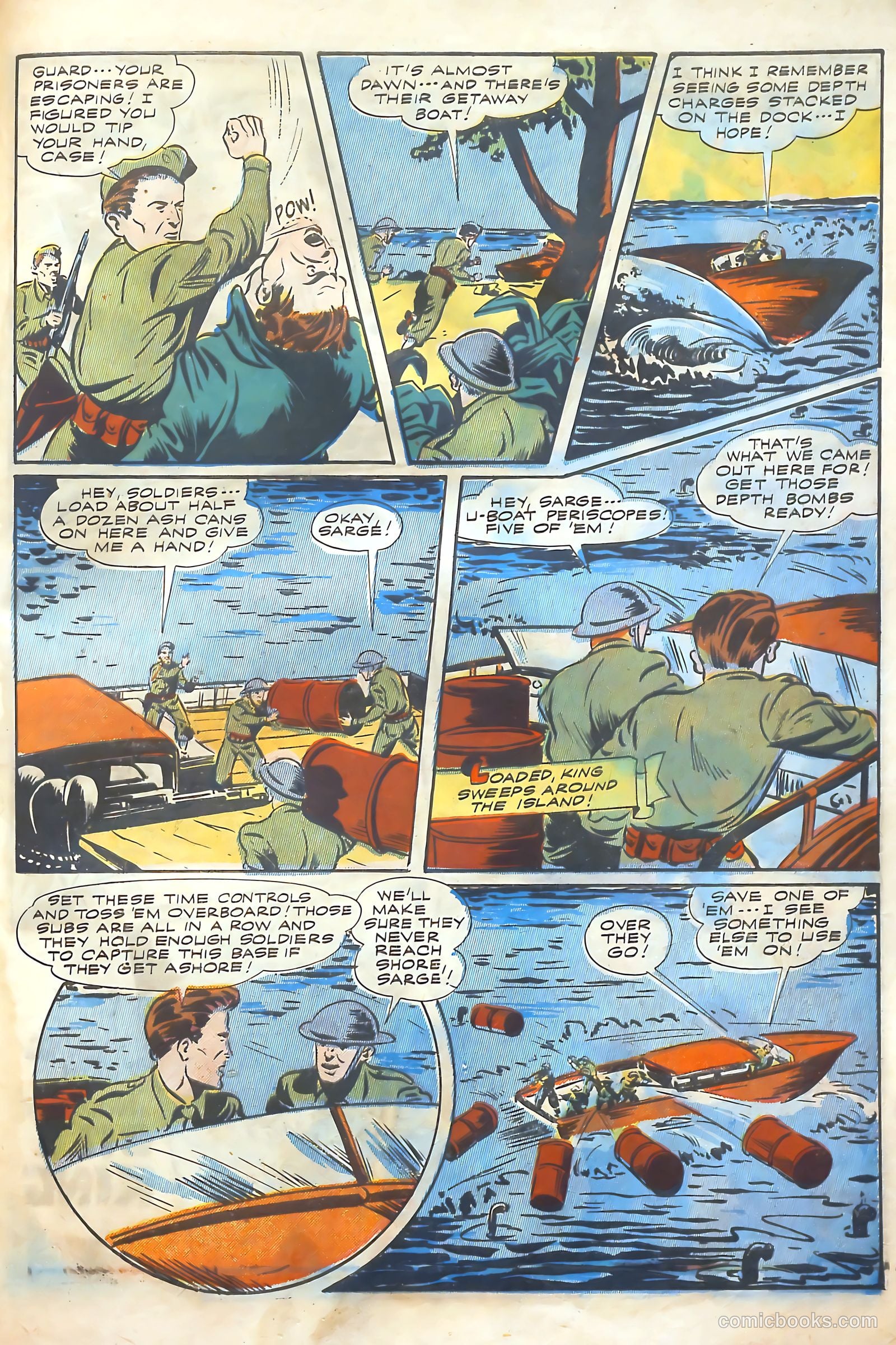 Exciting Comics #29 (1943) — page 56 of 62