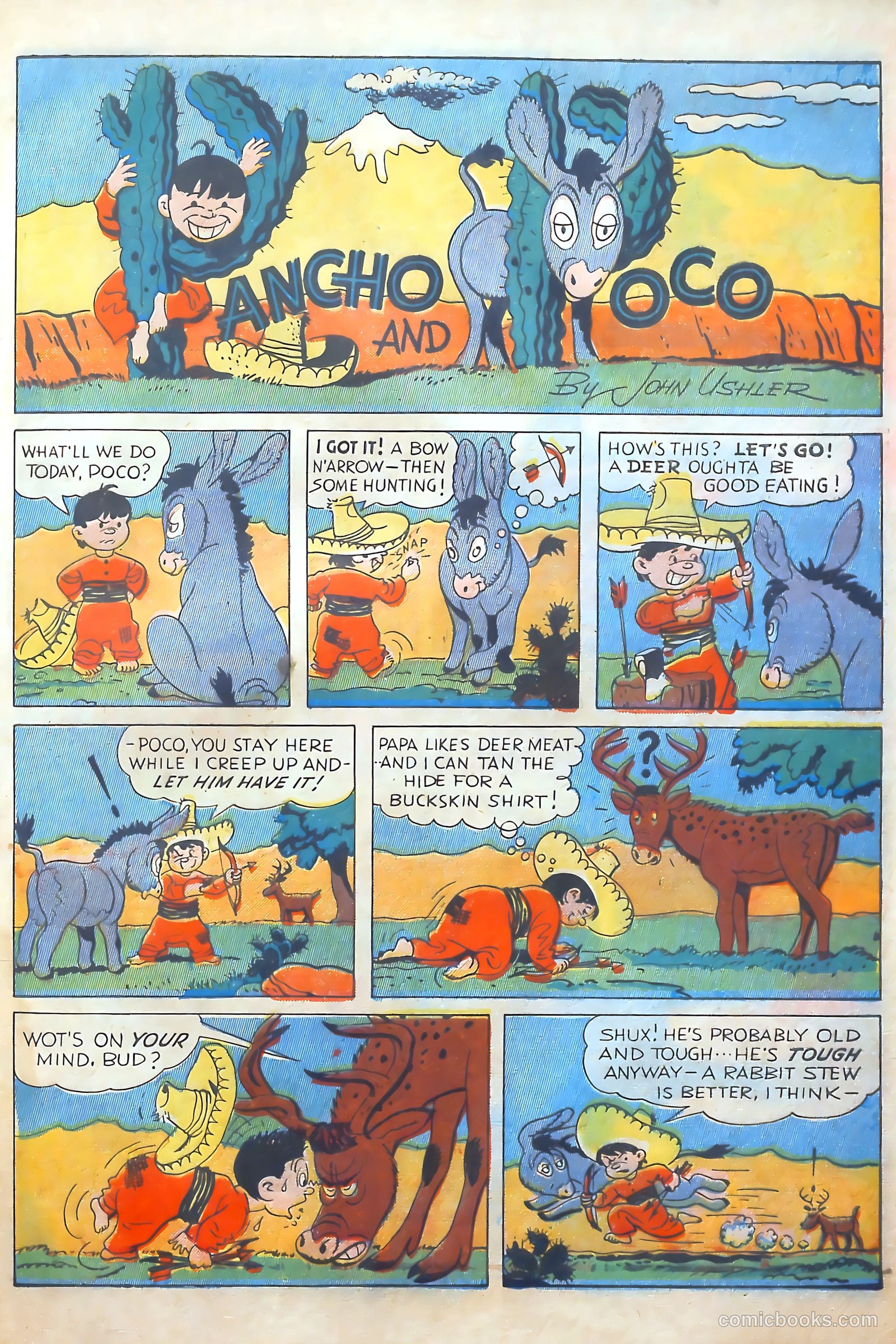 Exciting Comics #29 (1943) — page 58 of 62