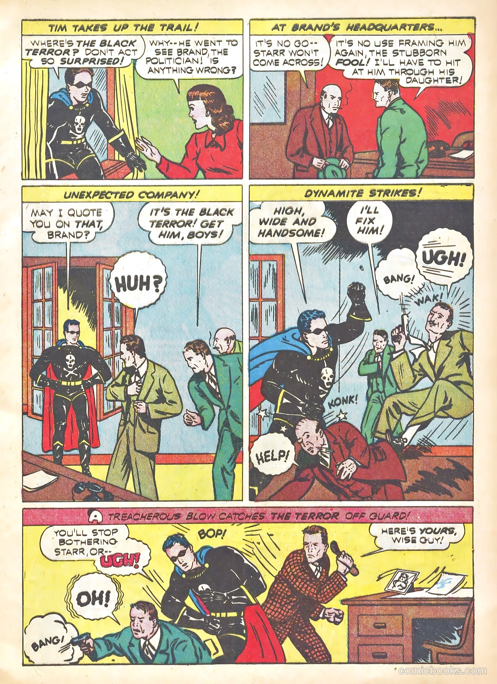Exciting Comics #14 (1941) — page 7 of 69