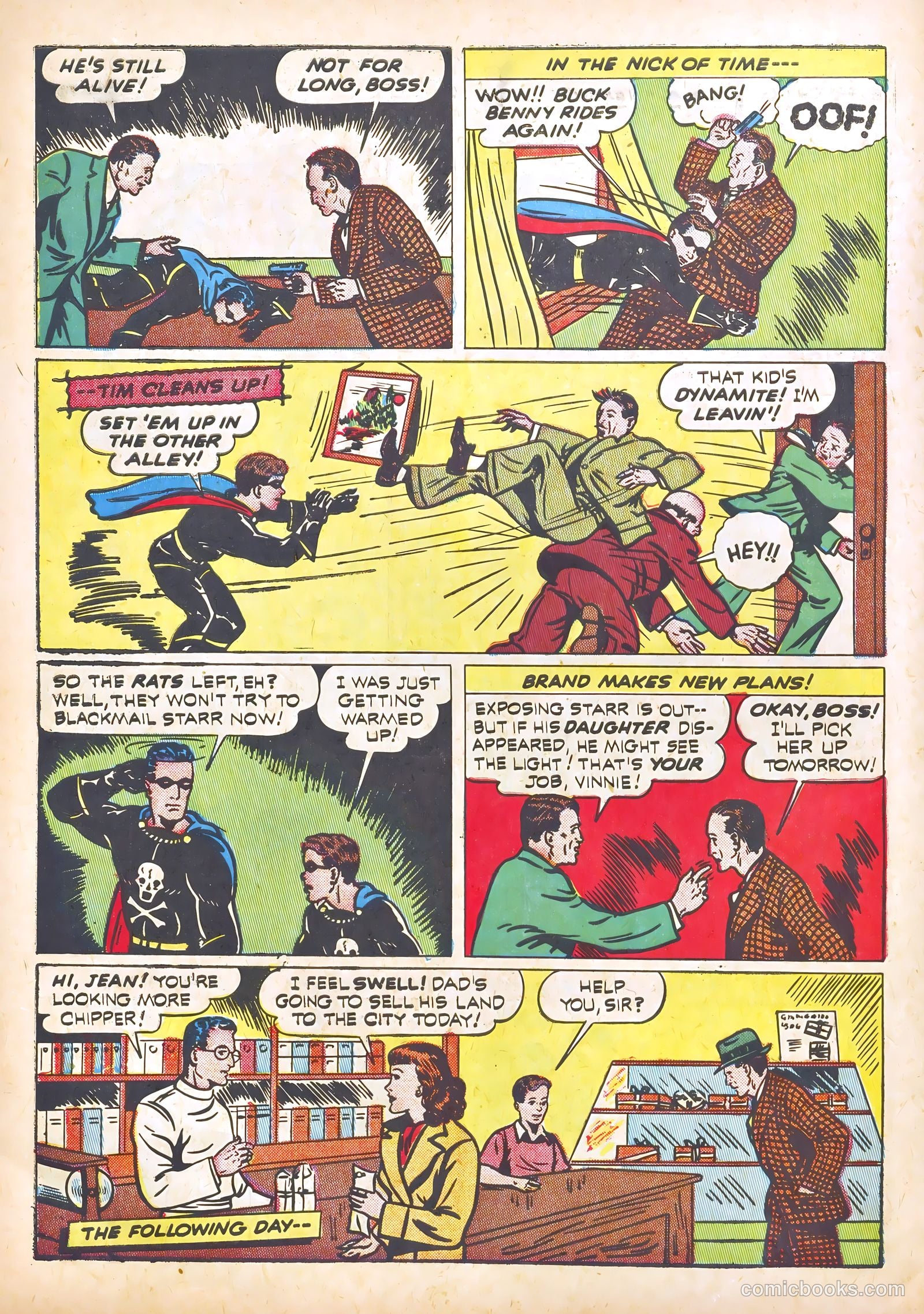 Exciting Comics #14 (1941) — page 8 of 69