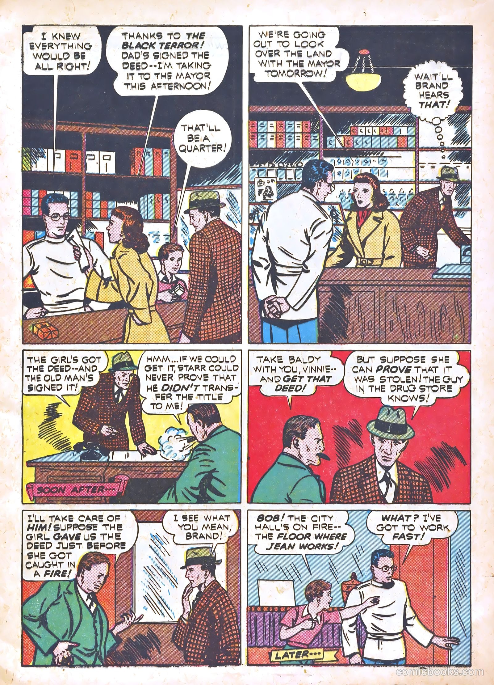 Exciting Comics #14 (1941) — page 9 of 69