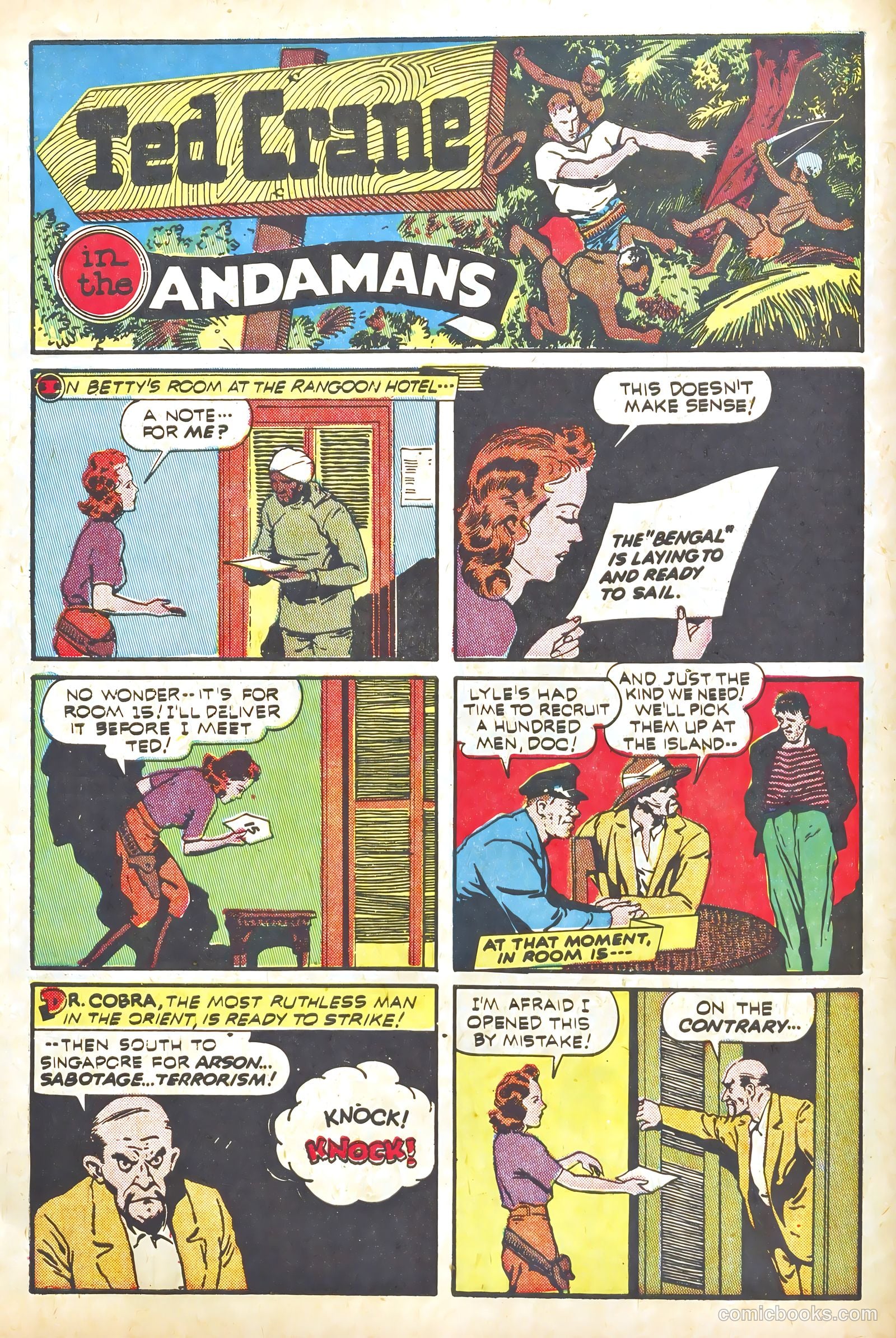 Exciting Comics #14 (1941) — page 16 of 69
