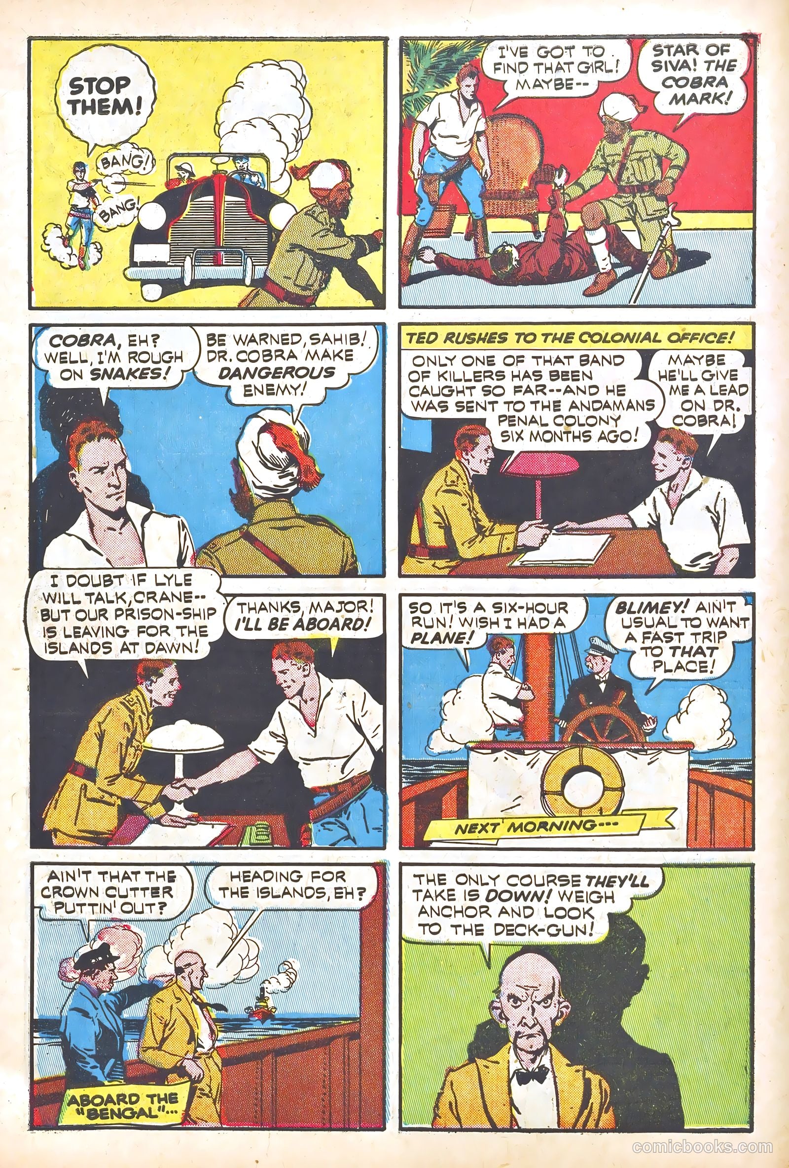 Exciting Comics #14 (1941) — page 18 of 69
