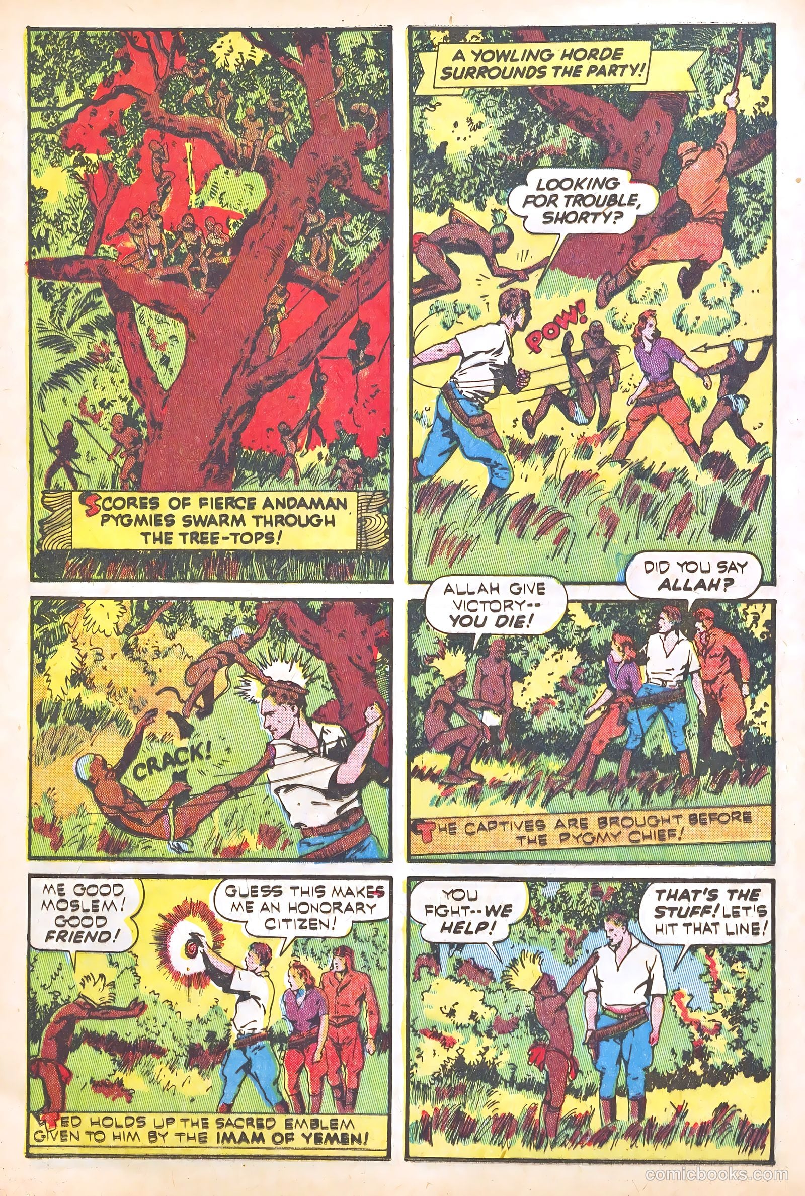 Exciting Comics #14 (1941) — page 22 of 69