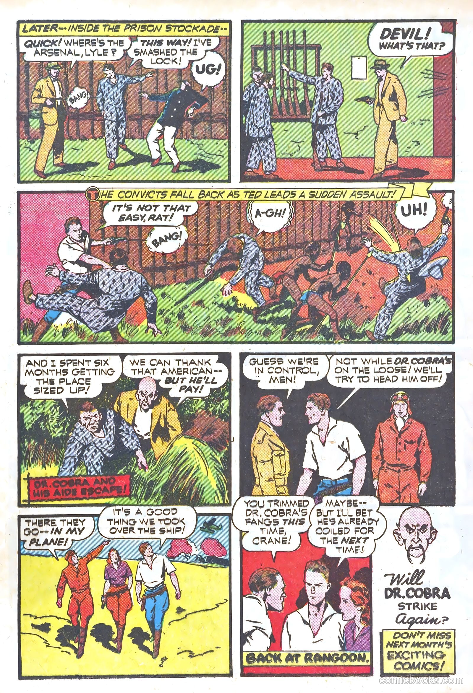 Exciting Comics #14 (1941) — page 23 of 69