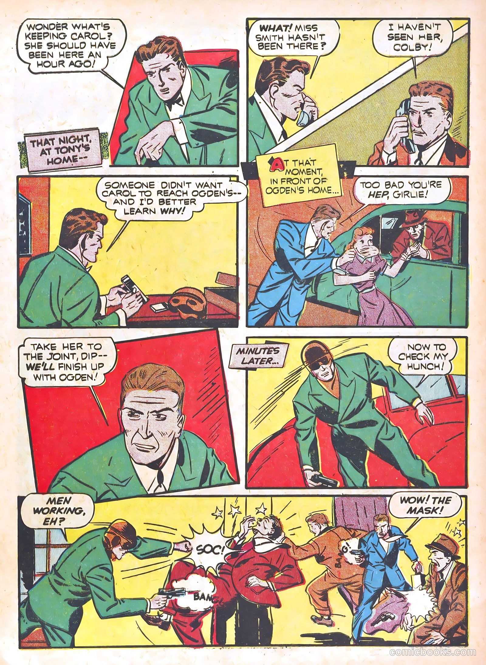 Exciting Comics #14 (1941) — page 25 of 69