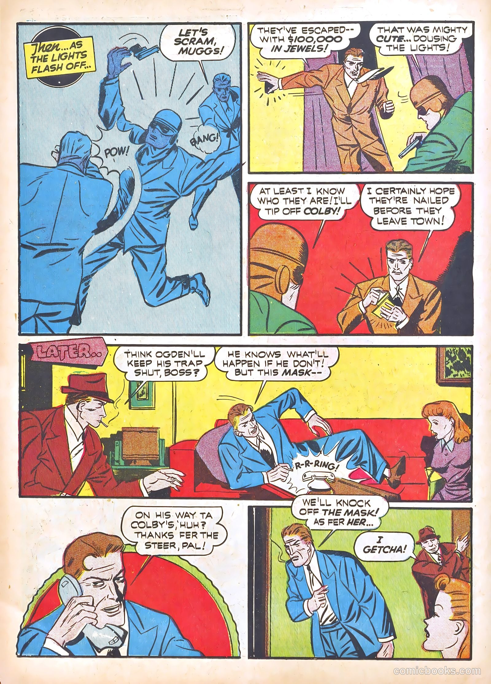 Exciting Comics #14 (1941) — page 26 of 69