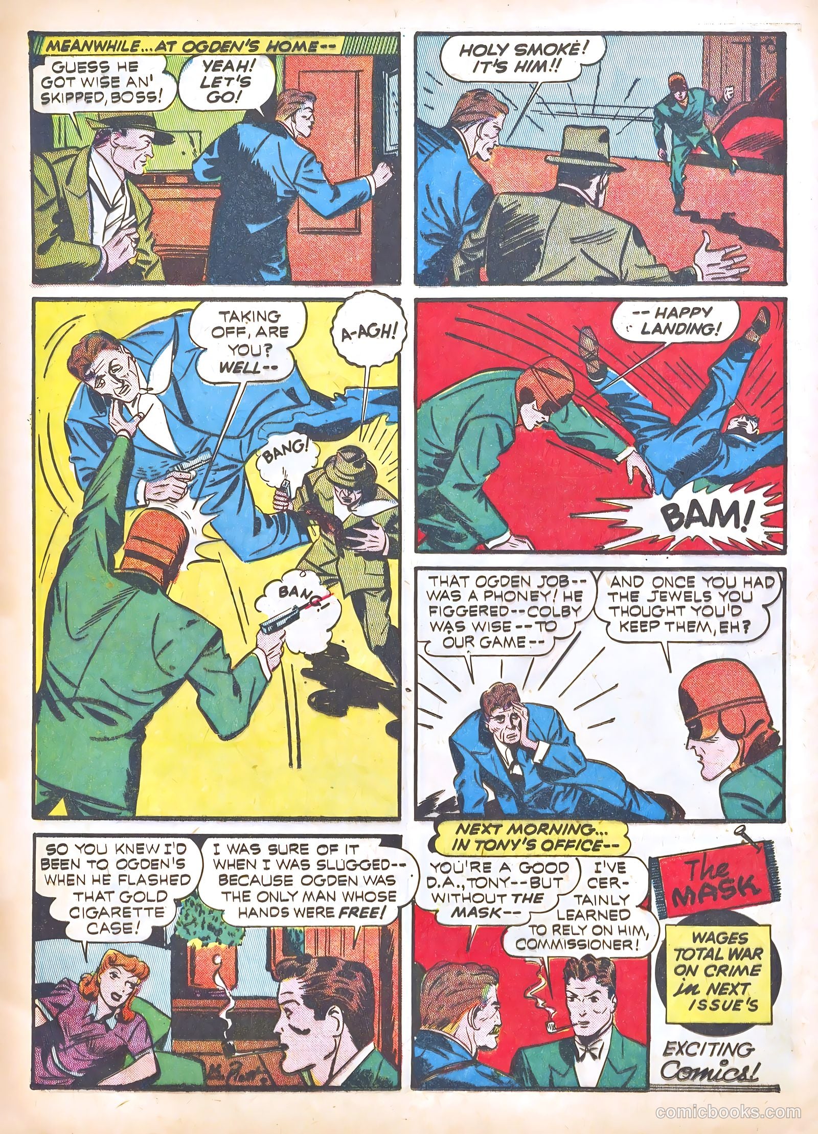 Exciting Comics #14 (1941) — page 30 of 69
