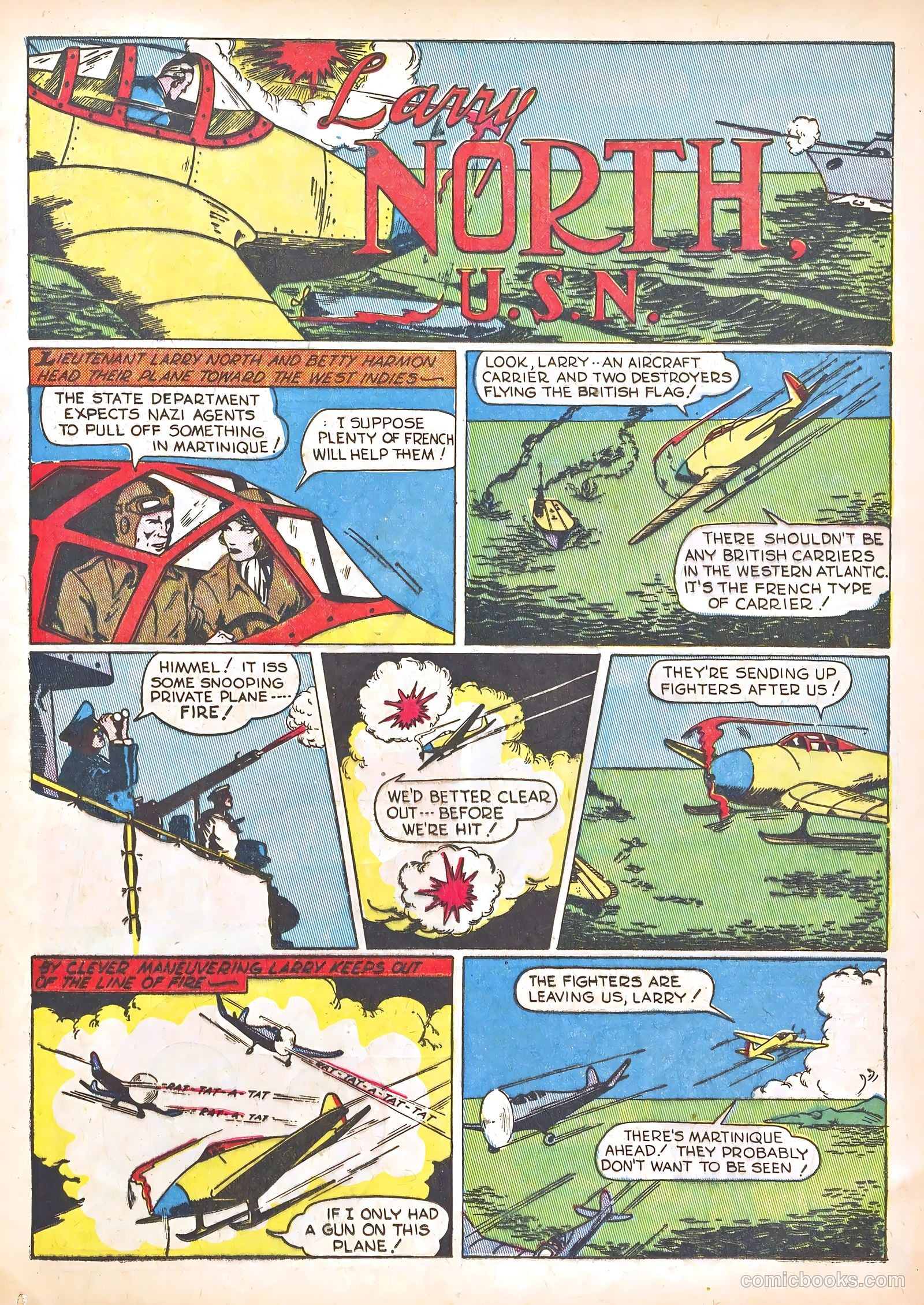 Exciting Comics #14 (1941) — page 31 of 69