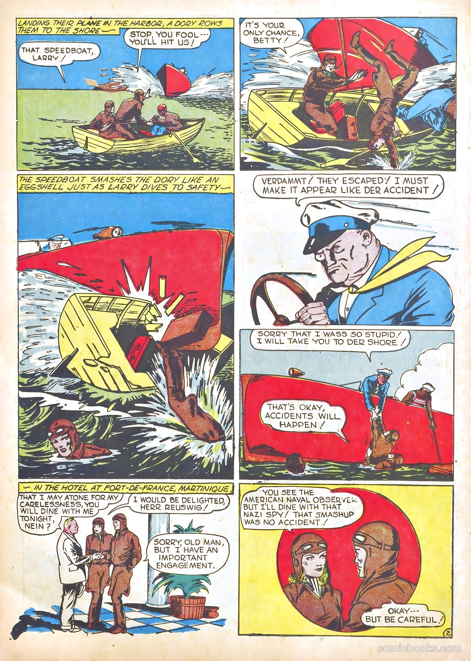 Exciting Comics #14 (1941) — page 32 of 69