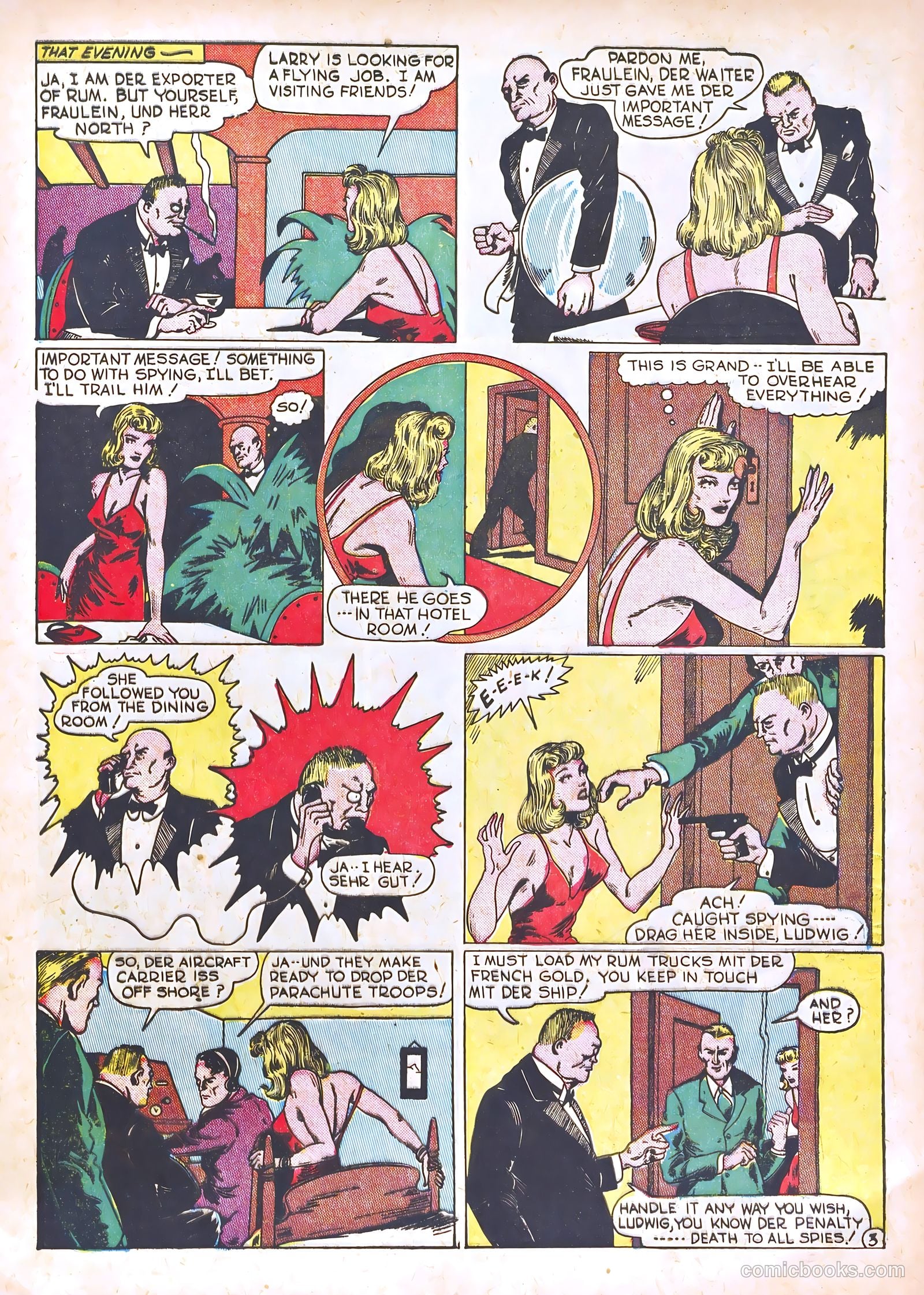 Exciting Comics #14 (1941) — page 33 of 69