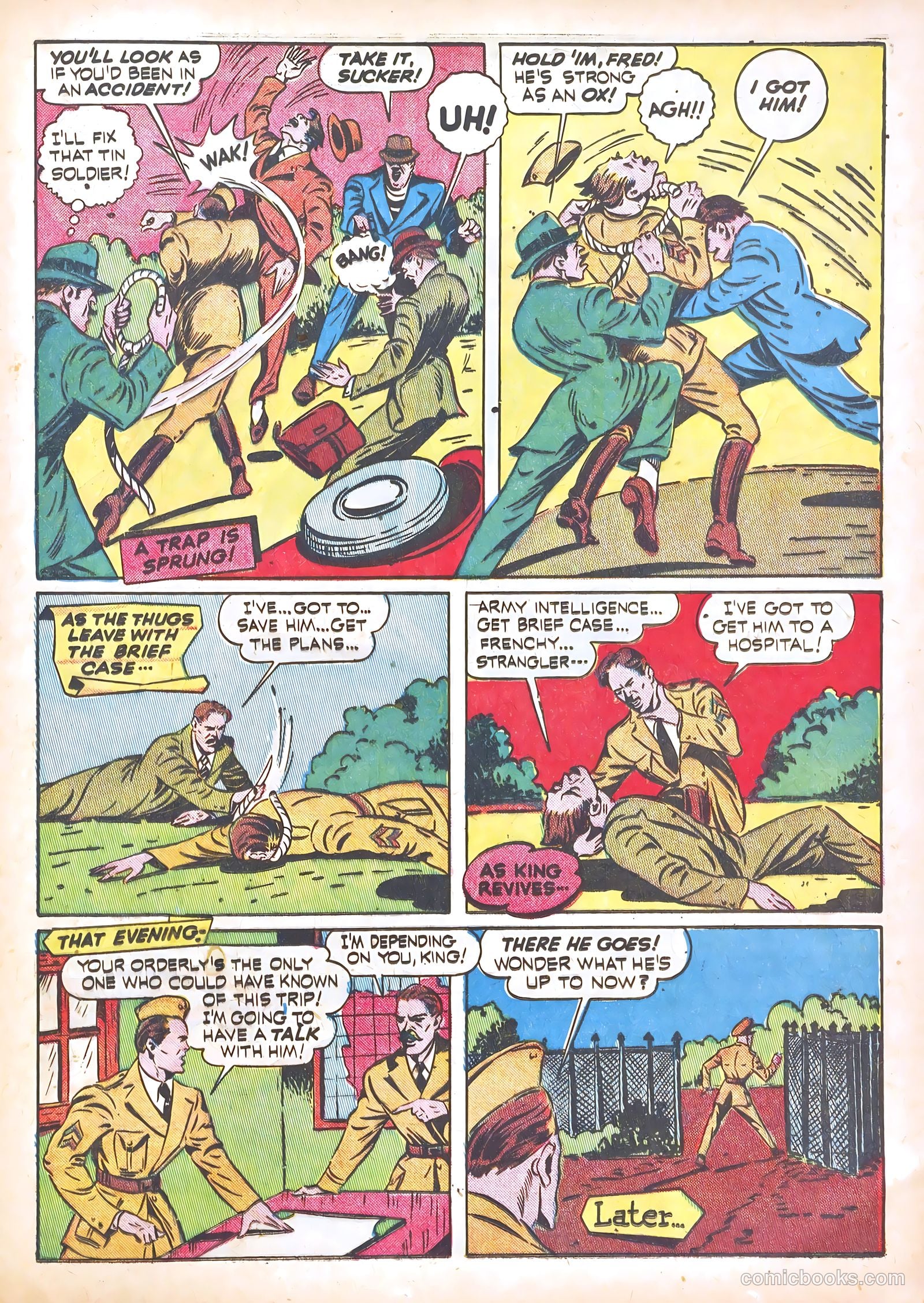 Exciting Comics #14 (1941) — page 39 of 69
