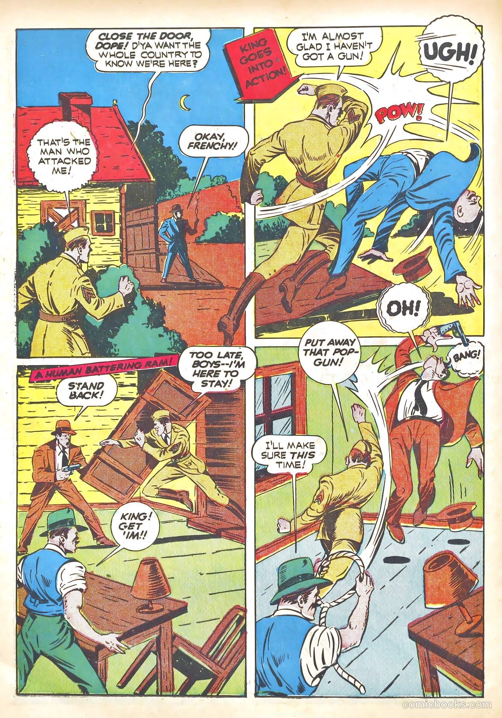 Exciting Comics #14 (1941) — page 42 of 69