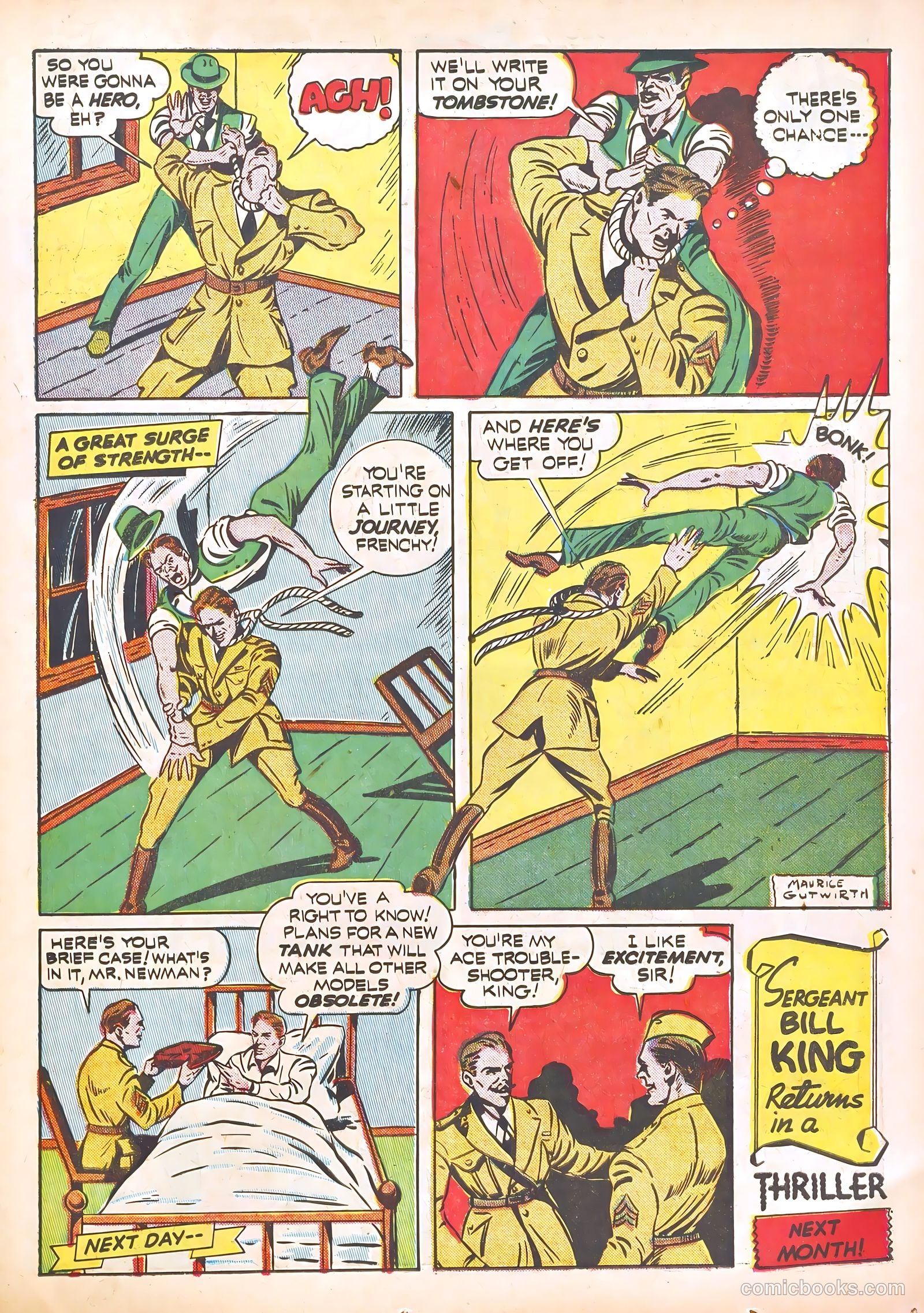 Exciting Comics #14 (1941) — page 43 of 69