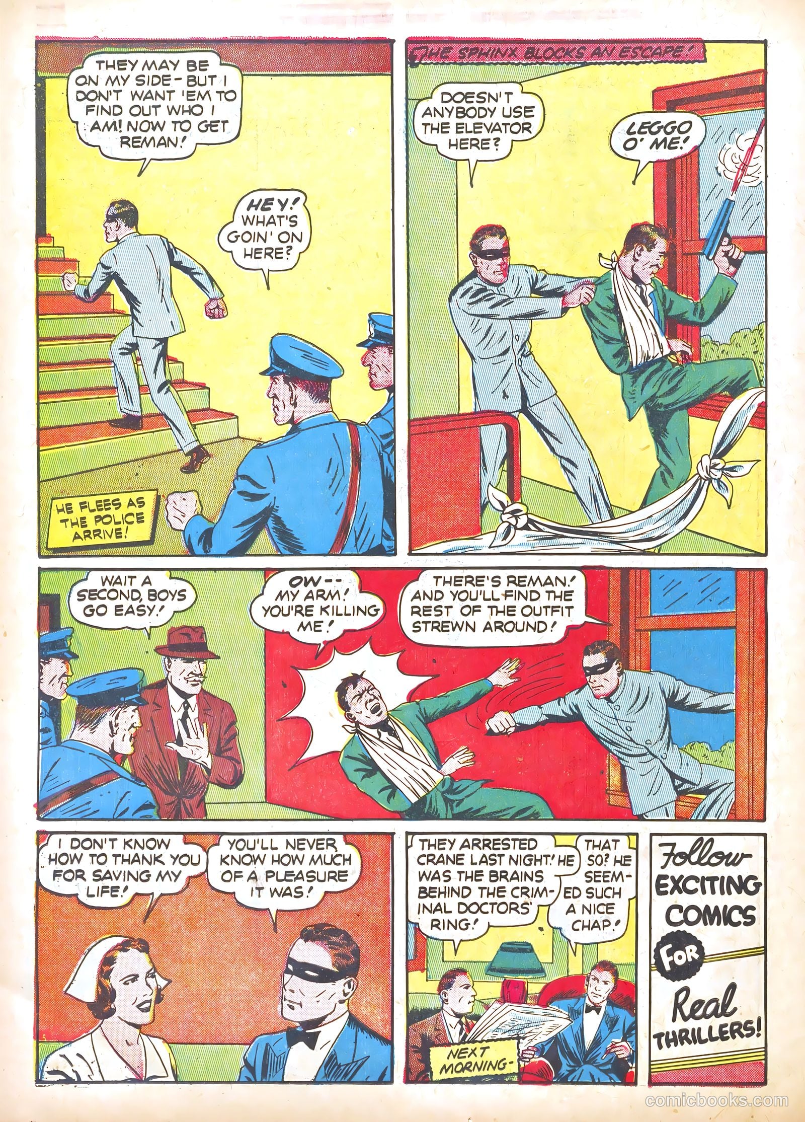 Exciting Comics #14 (1941) — page 50 of 69