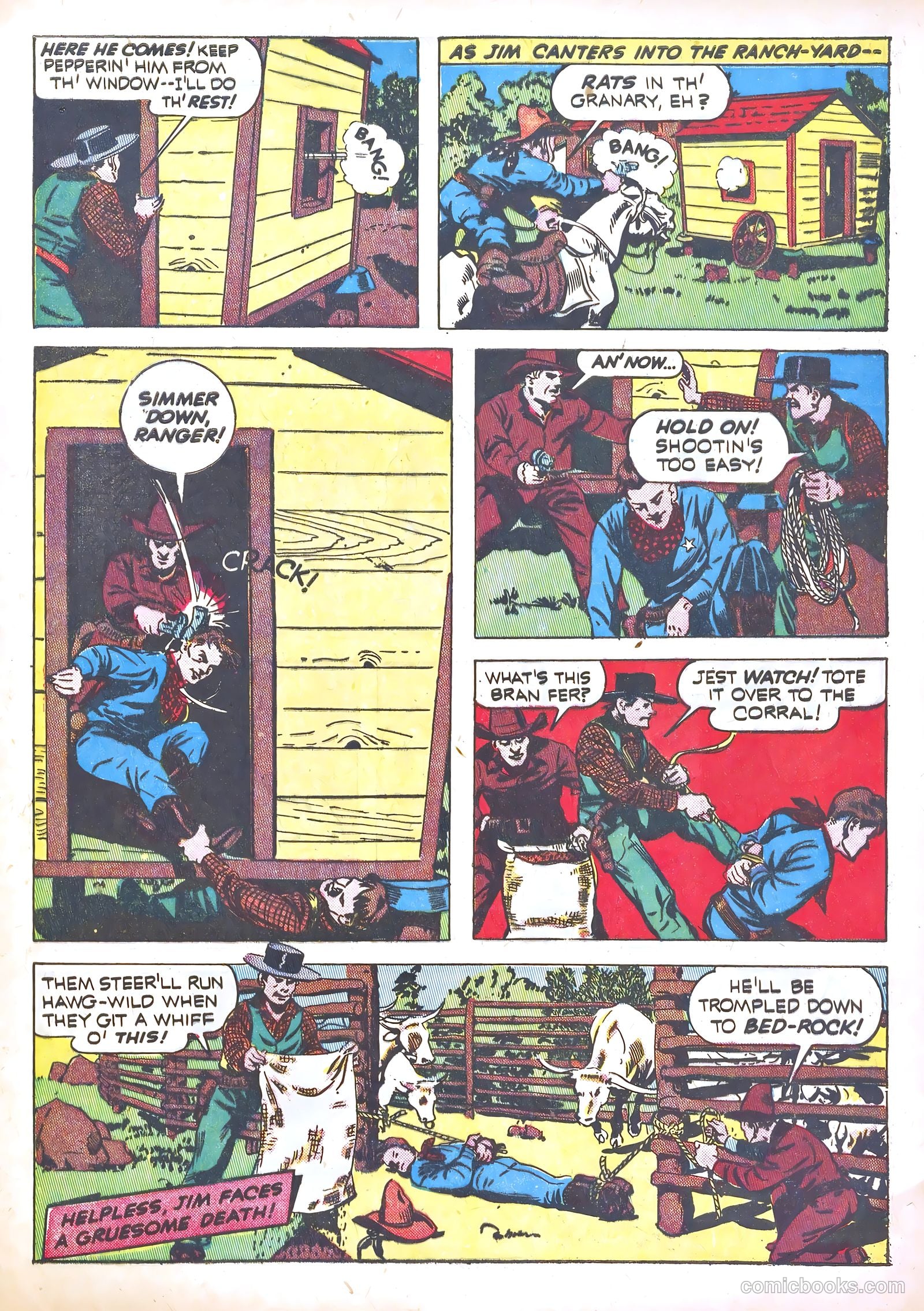 Exciting Comics #14 (1941) — page 55 of 69