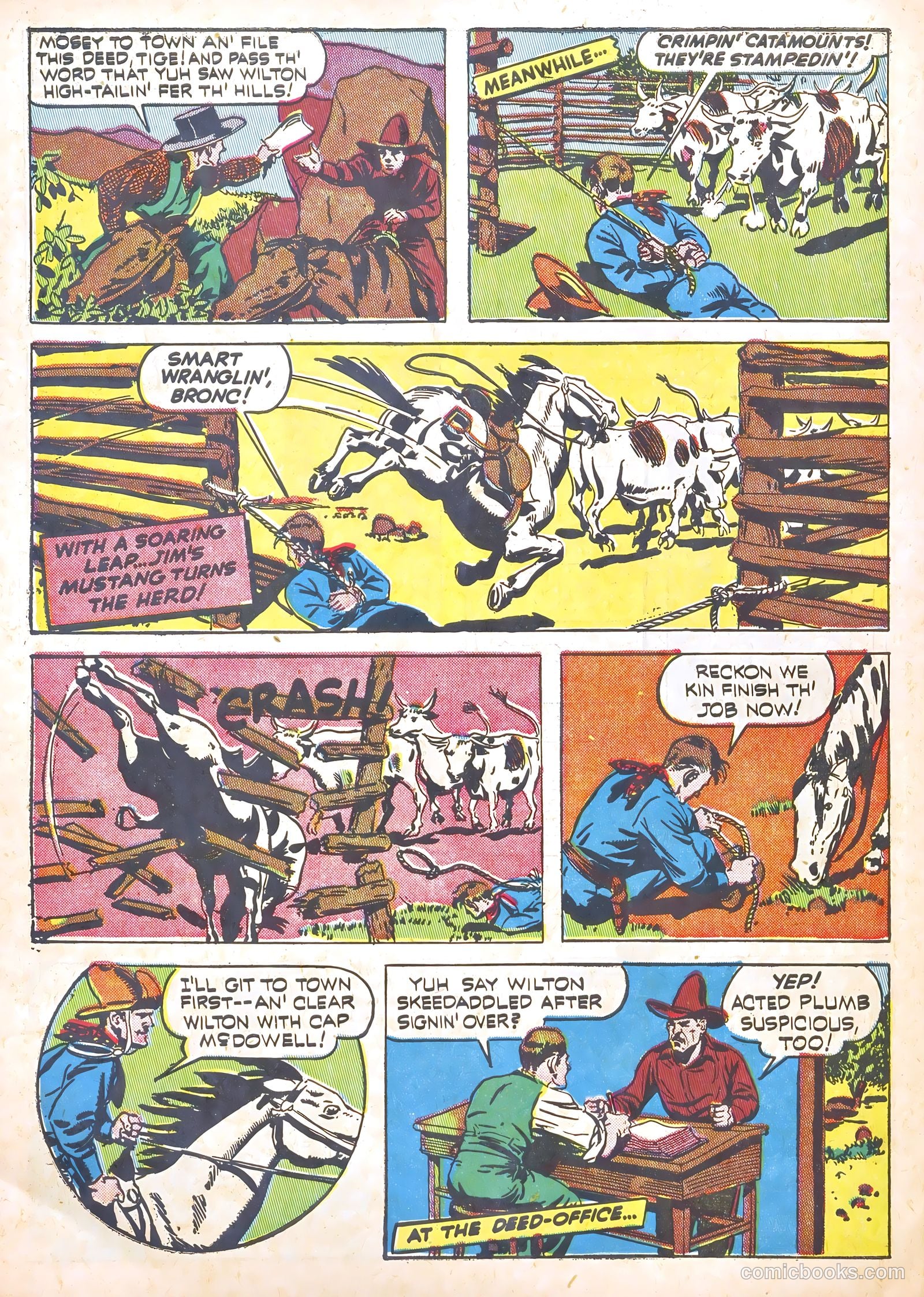 Exciting Comics #14 (1941) — page 56 of 69