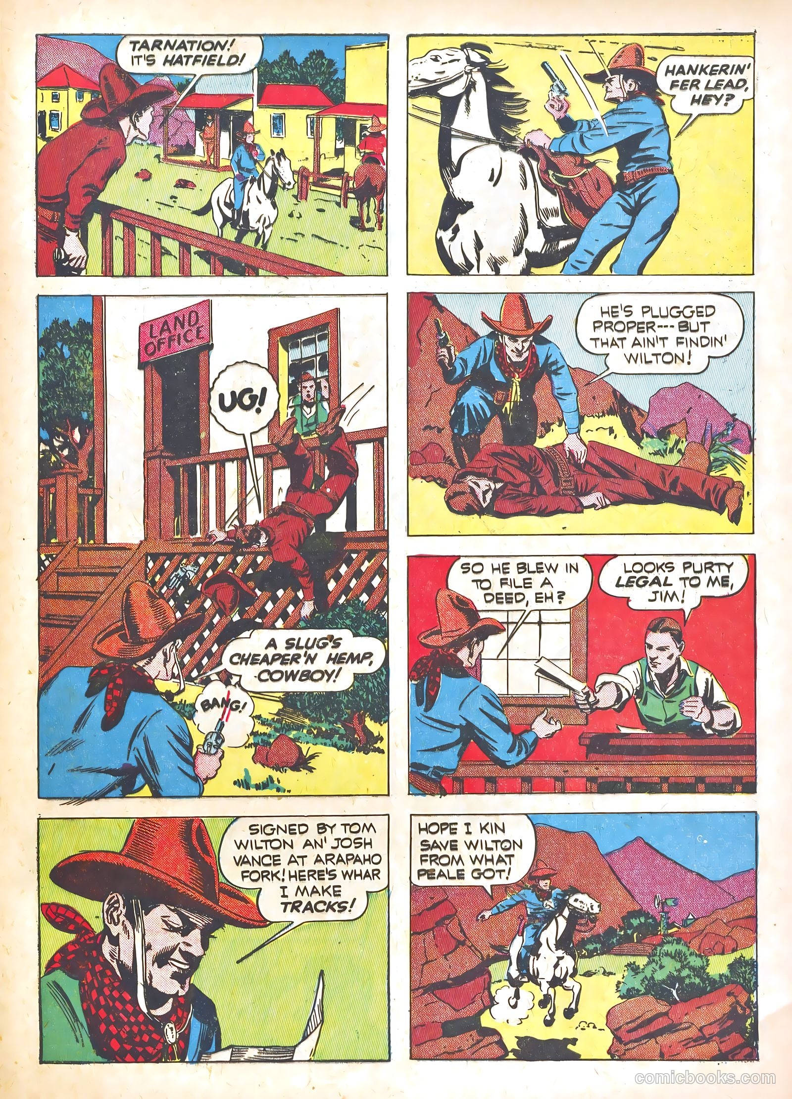 Exciting Comics #14 (1941) — page 57 of 69