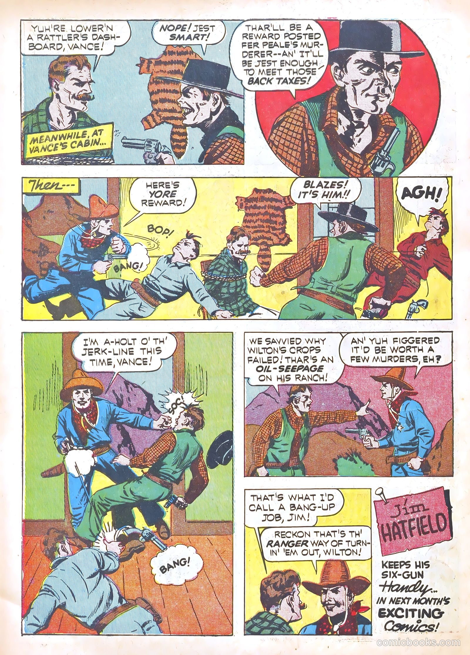 Exciting Comics #14 (1941) — page 58 of 69