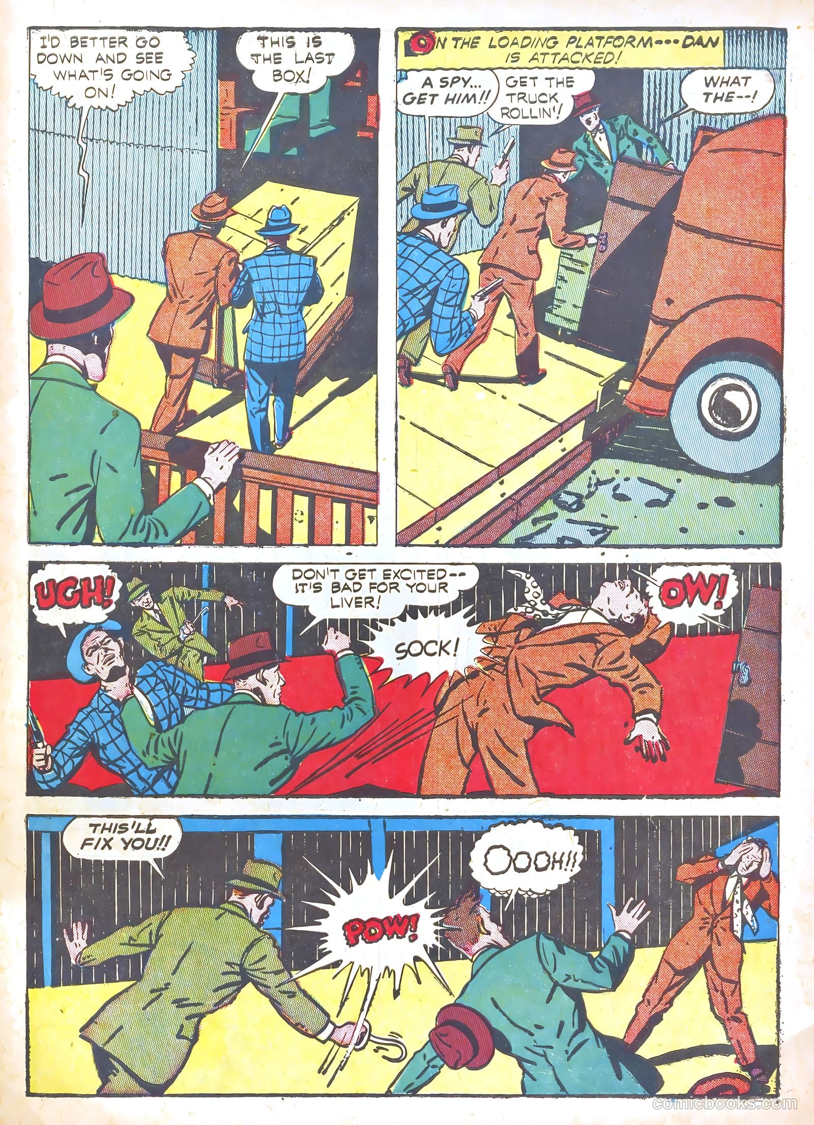 Exciting Comics #14 (1941) — page 61 of 69