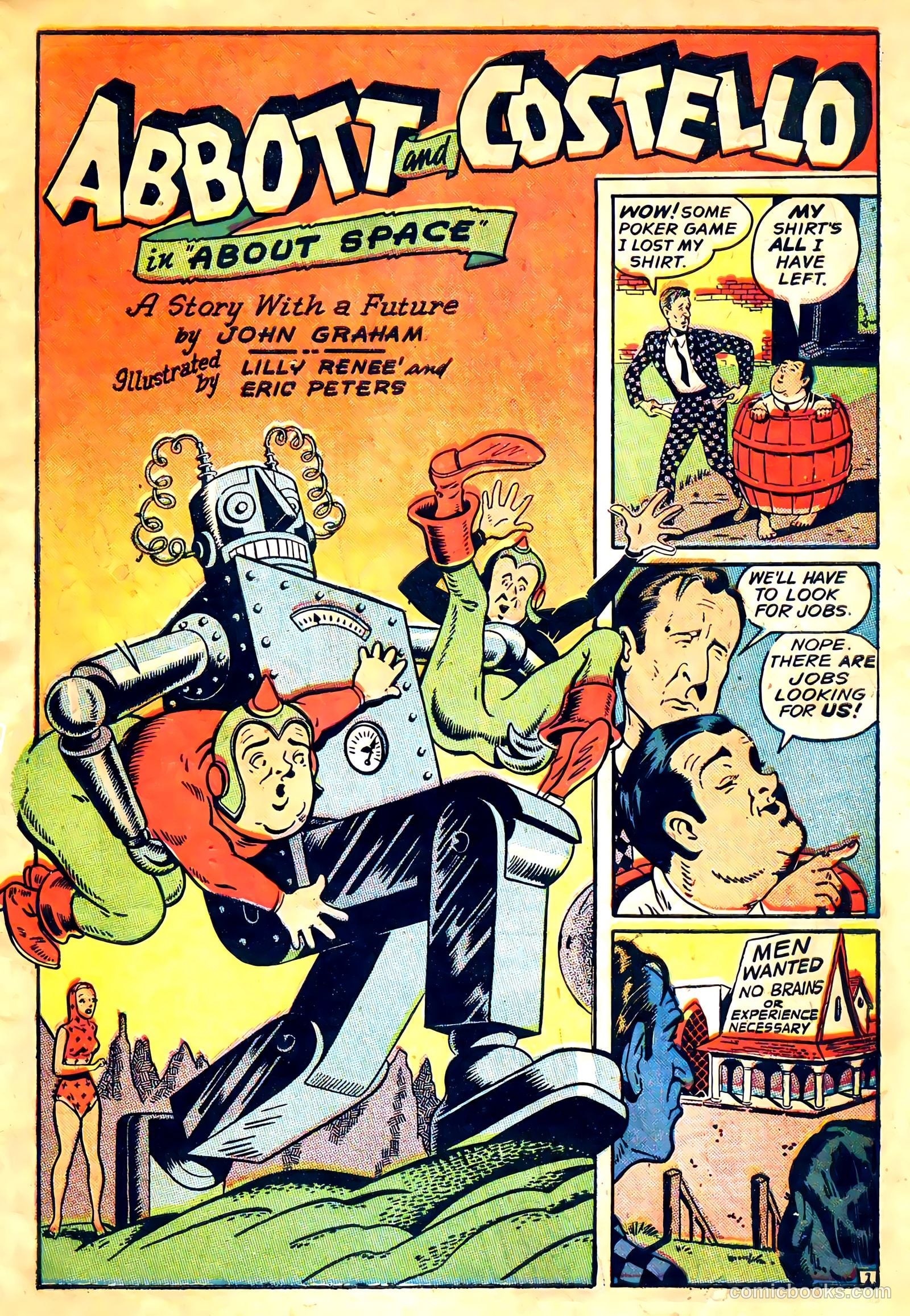 Abbott and Costello Comics #3 (1948) — page 3 of 36