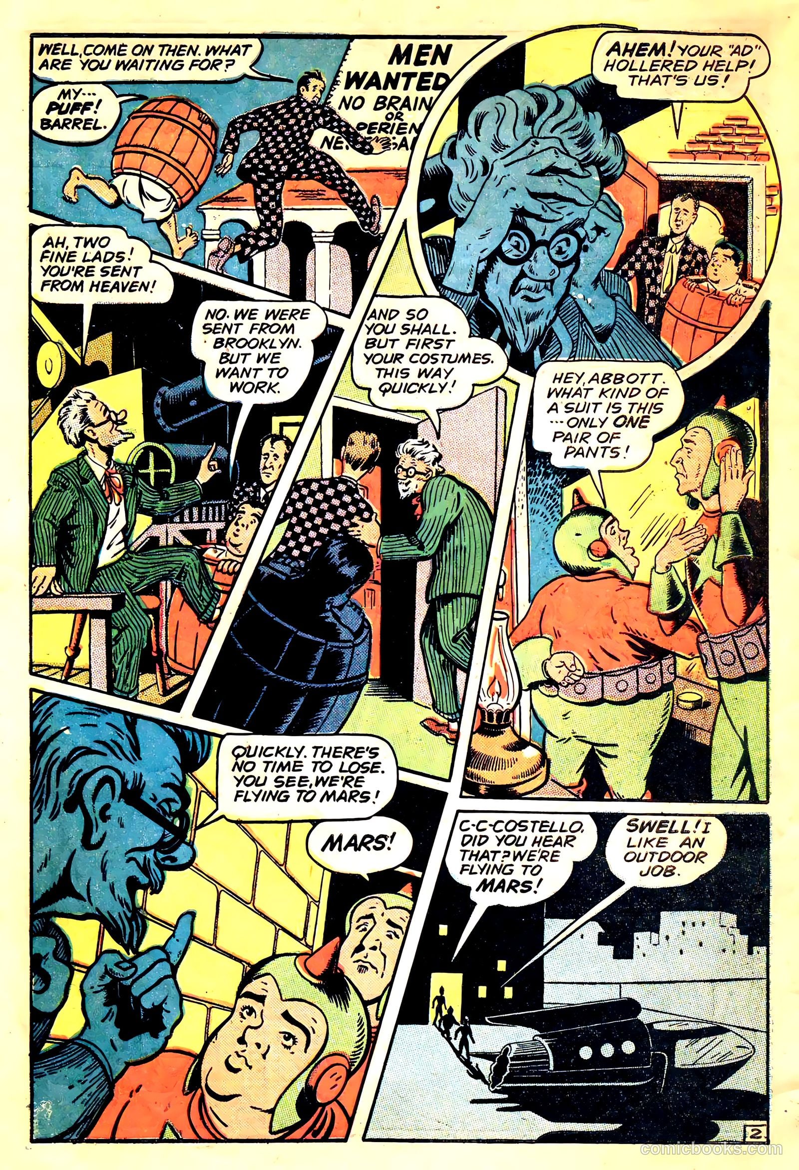 Abbott and Costello Comics #3 (1948) — page 4 of 36