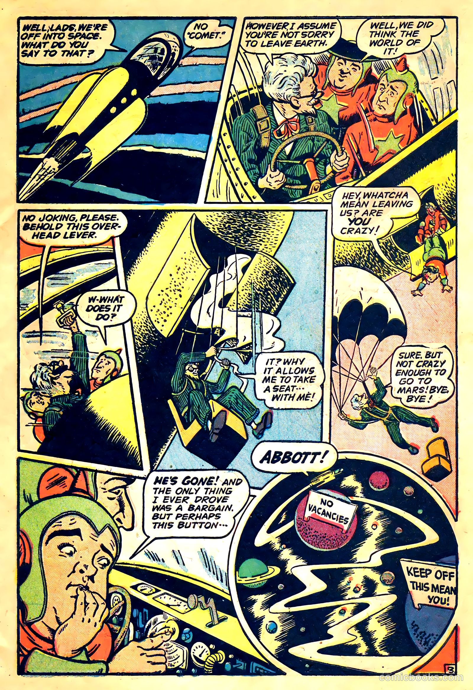 Abbott and Costello Comics #3 (1948) — page 5 of 36