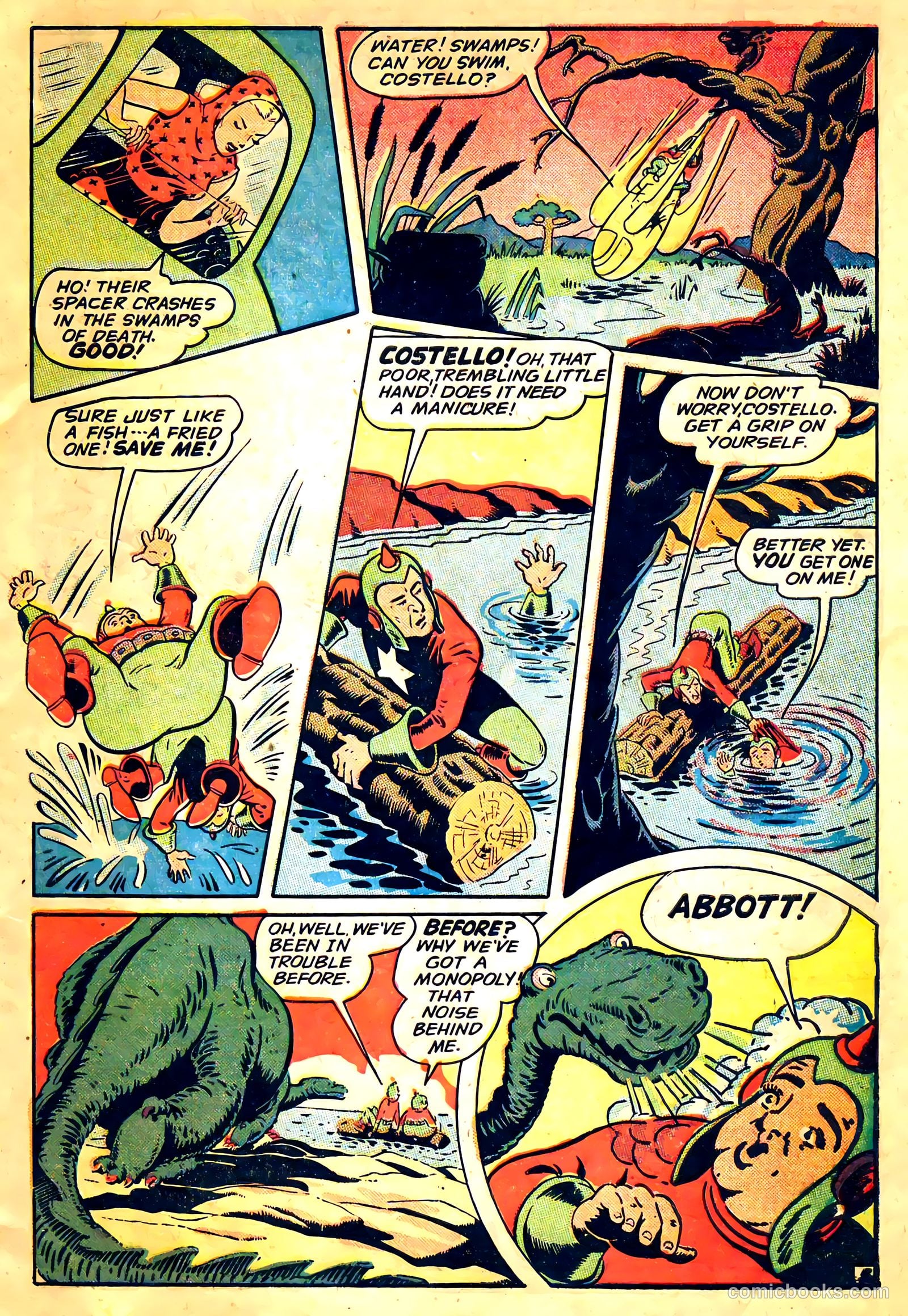 Abbott and Costello Comics #3 (1948) — page 7 of 36