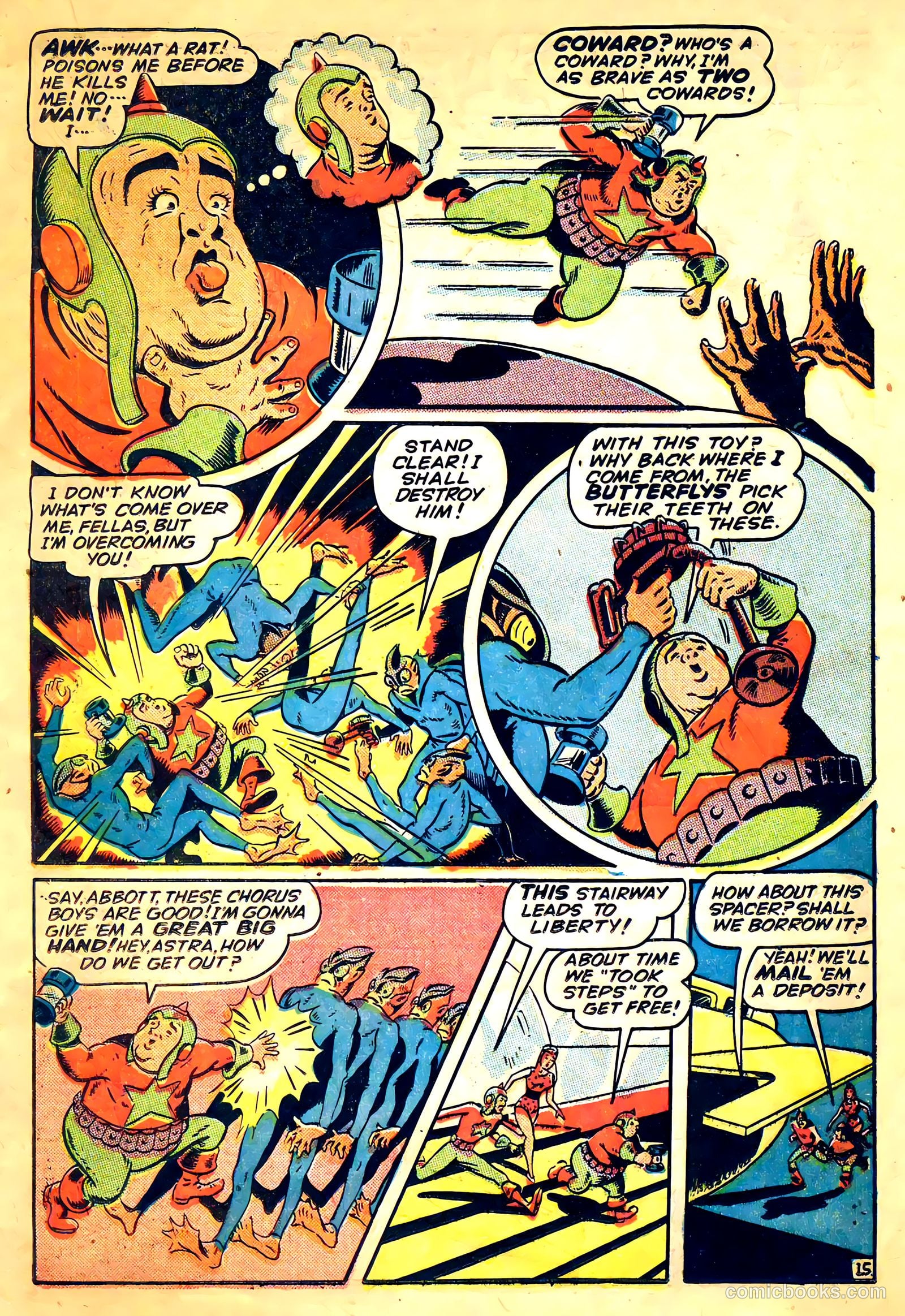 Abbott and Costello Comics #3 (1948) — page 17 of 36