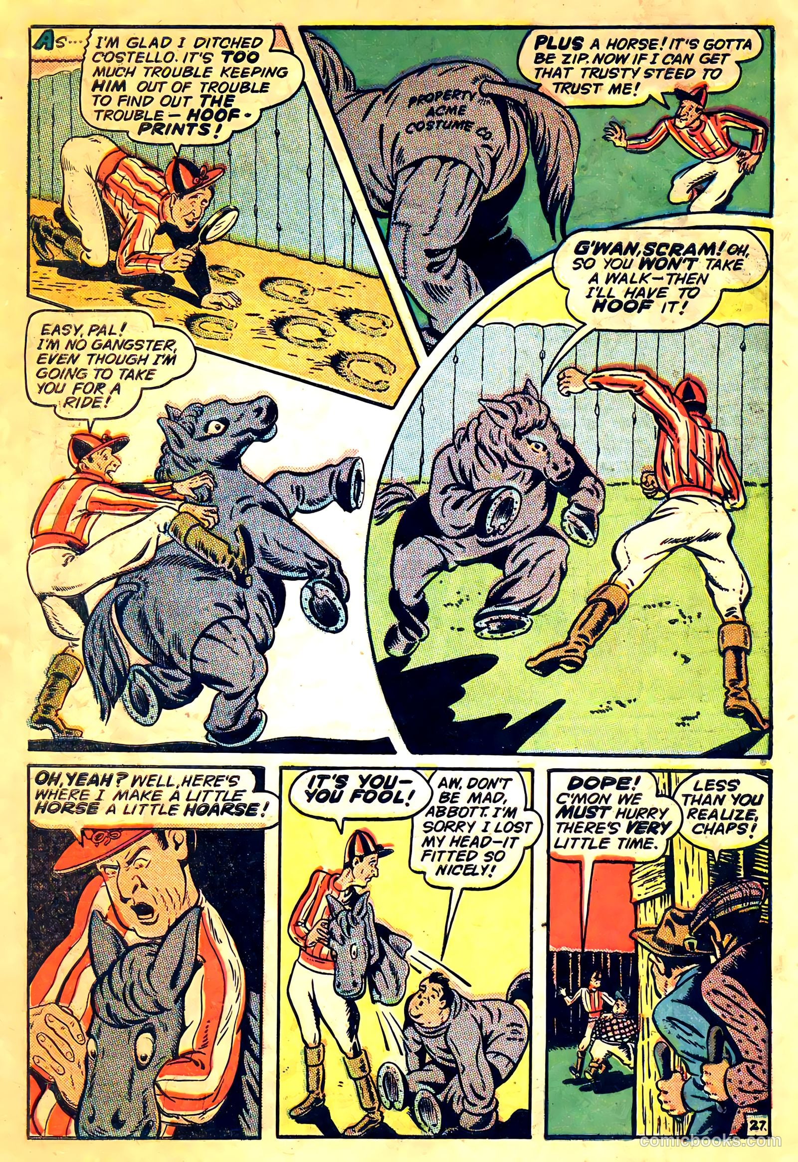 Abbott and Costello Comics #3 (1948) — page 29 of 36